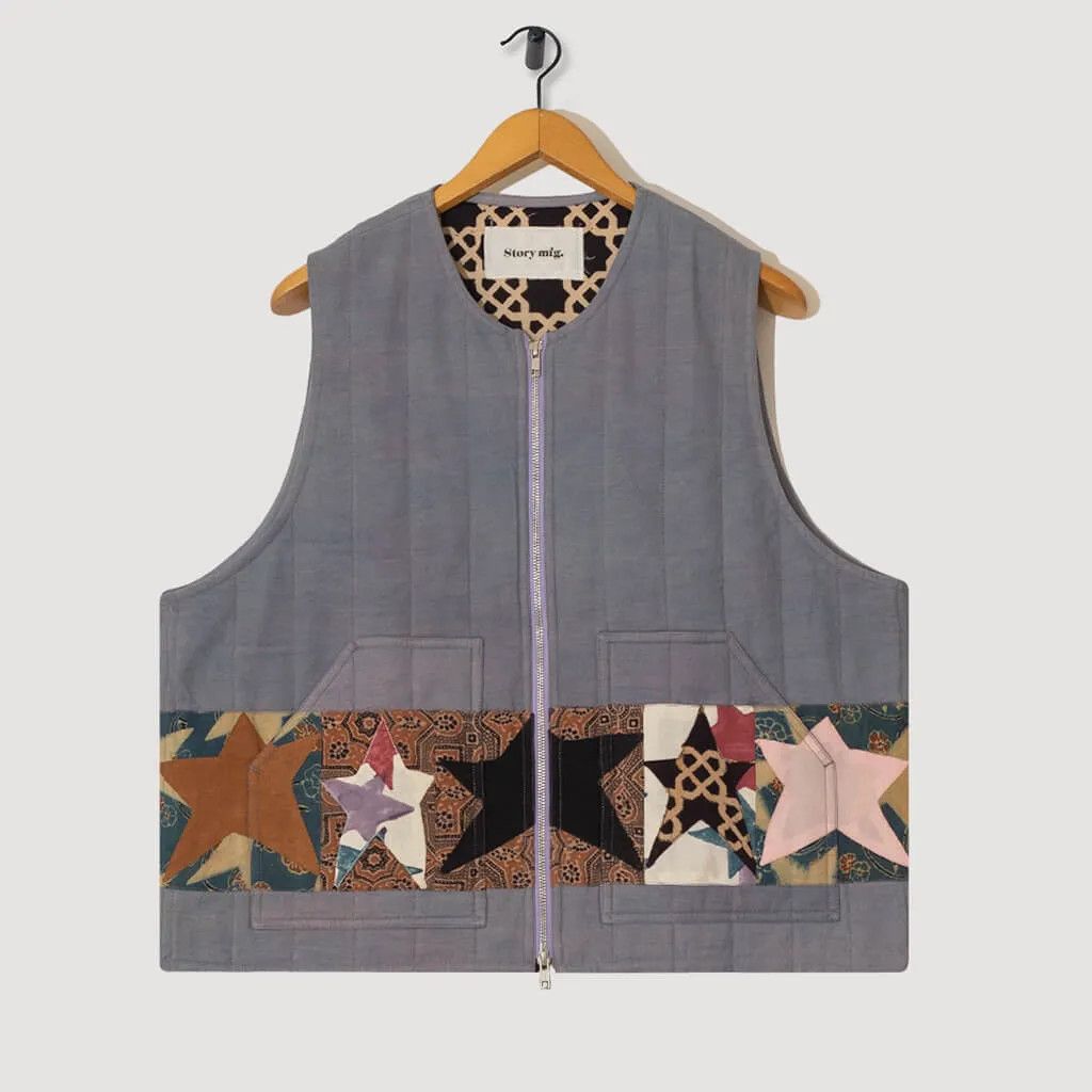 image of Story Mfg Saturn Vest in Purple, Men's (Size Large)