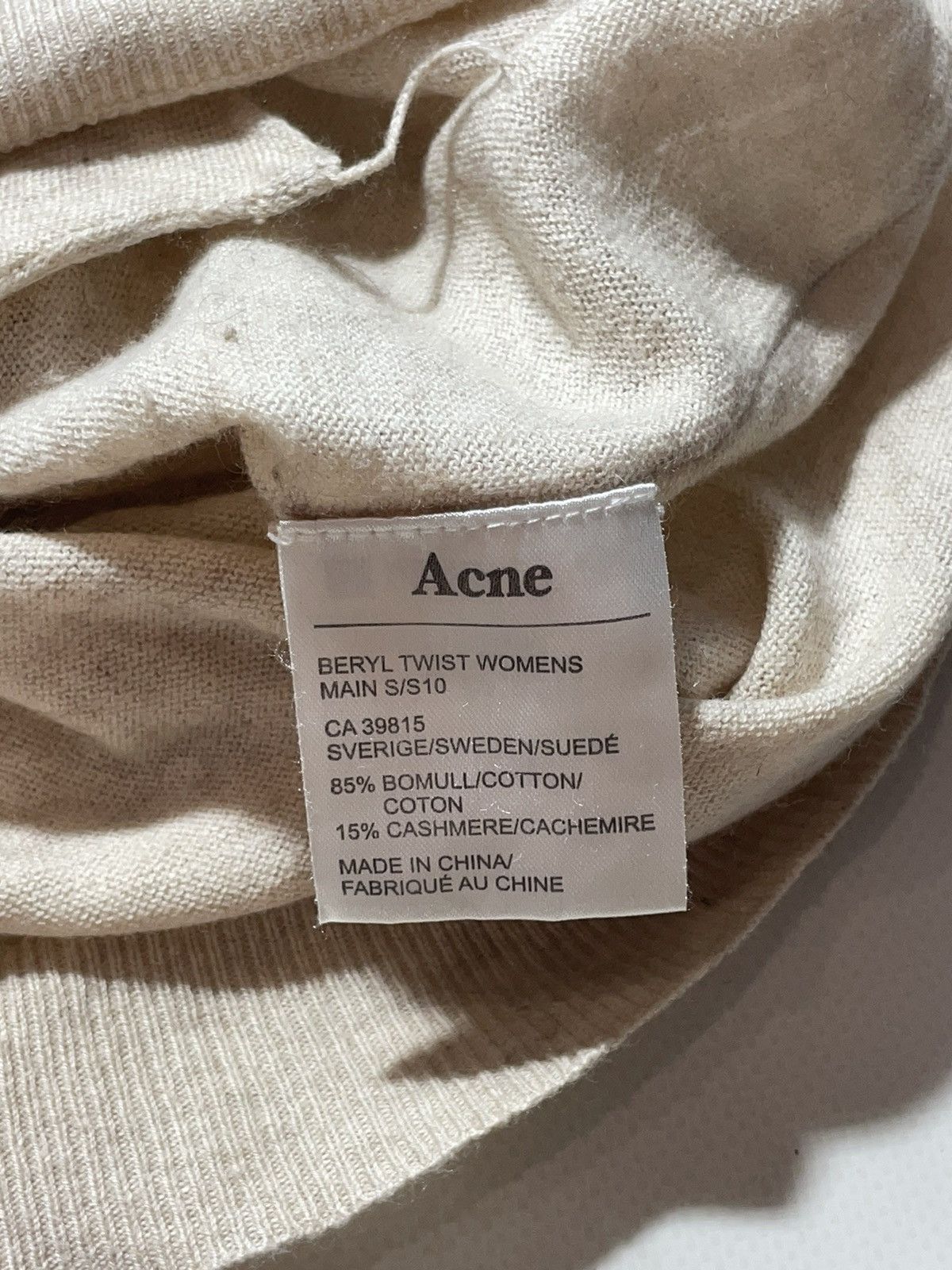 Acne Studios Acne Studios Beryl Twist Women’s Main S/S10 Cardigan Size S / US 4 / IT 40 - 11 Thumbnail