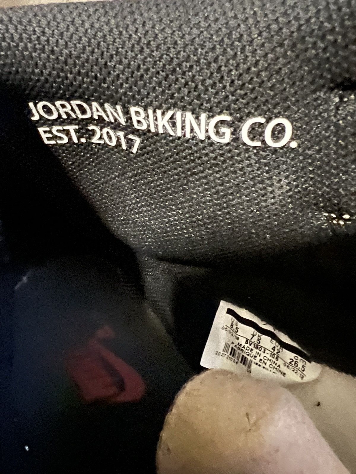 Jordan Brand Air Jordan 1 Retro High OG Nigel Sylvester 2018 Size US 8.5 / EU 41-42 - 7 Thumbnail