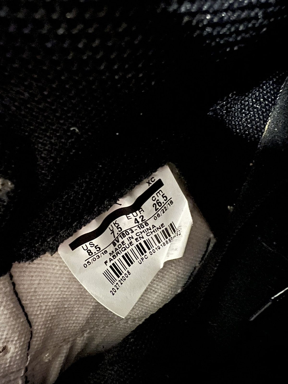 Jordan Brand Air Jordan 1 Retro High OG Nigel Sylvester 2018 Size US 8.5 / EU 41-42 - 8 Thumbnail