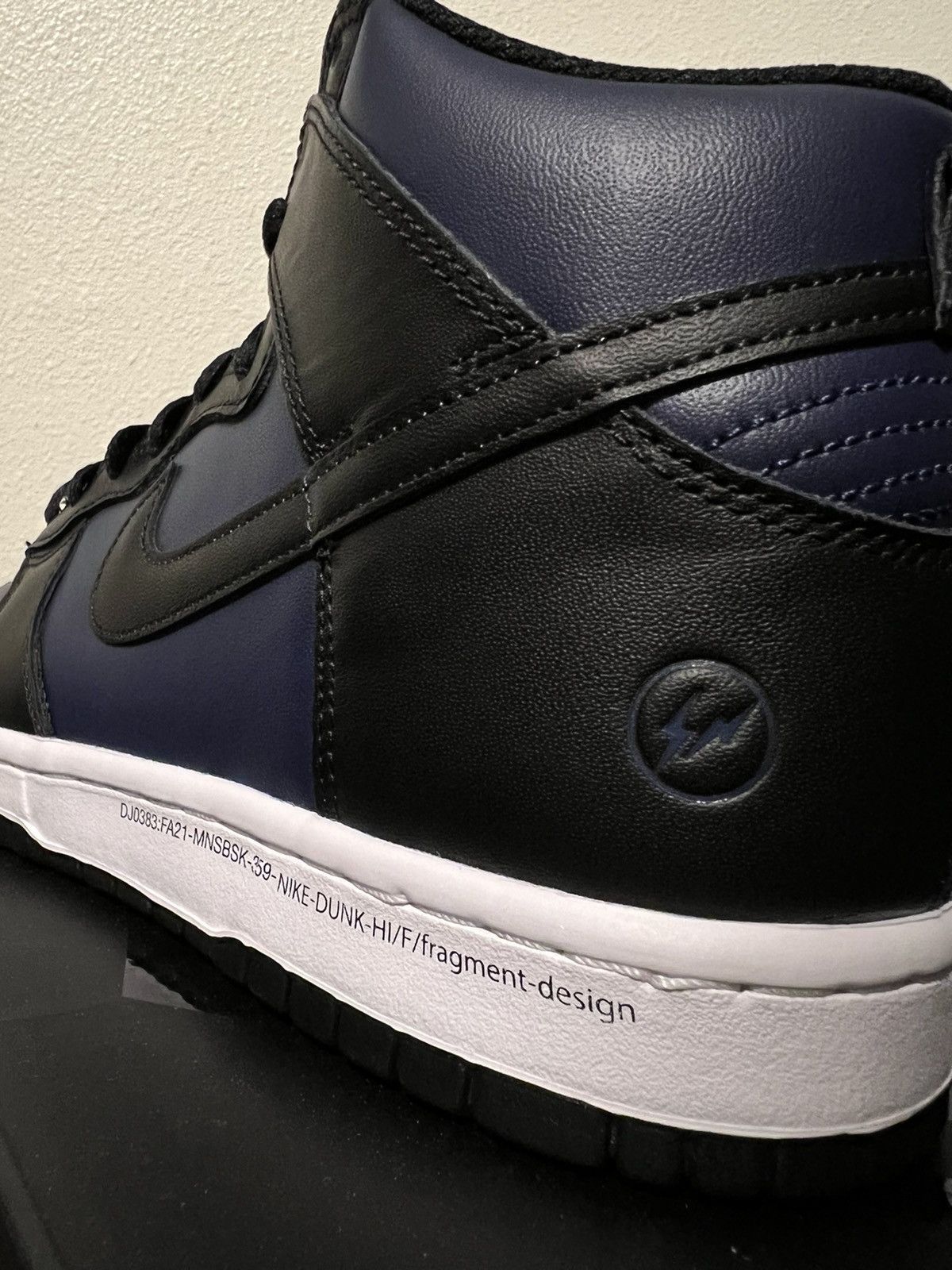 Fragment Design × Nike 2021 Nike Dunk High “Fragment” Tokyo Exclusive Size US 8.5 / EU 41-42 - 5 Thumbnail