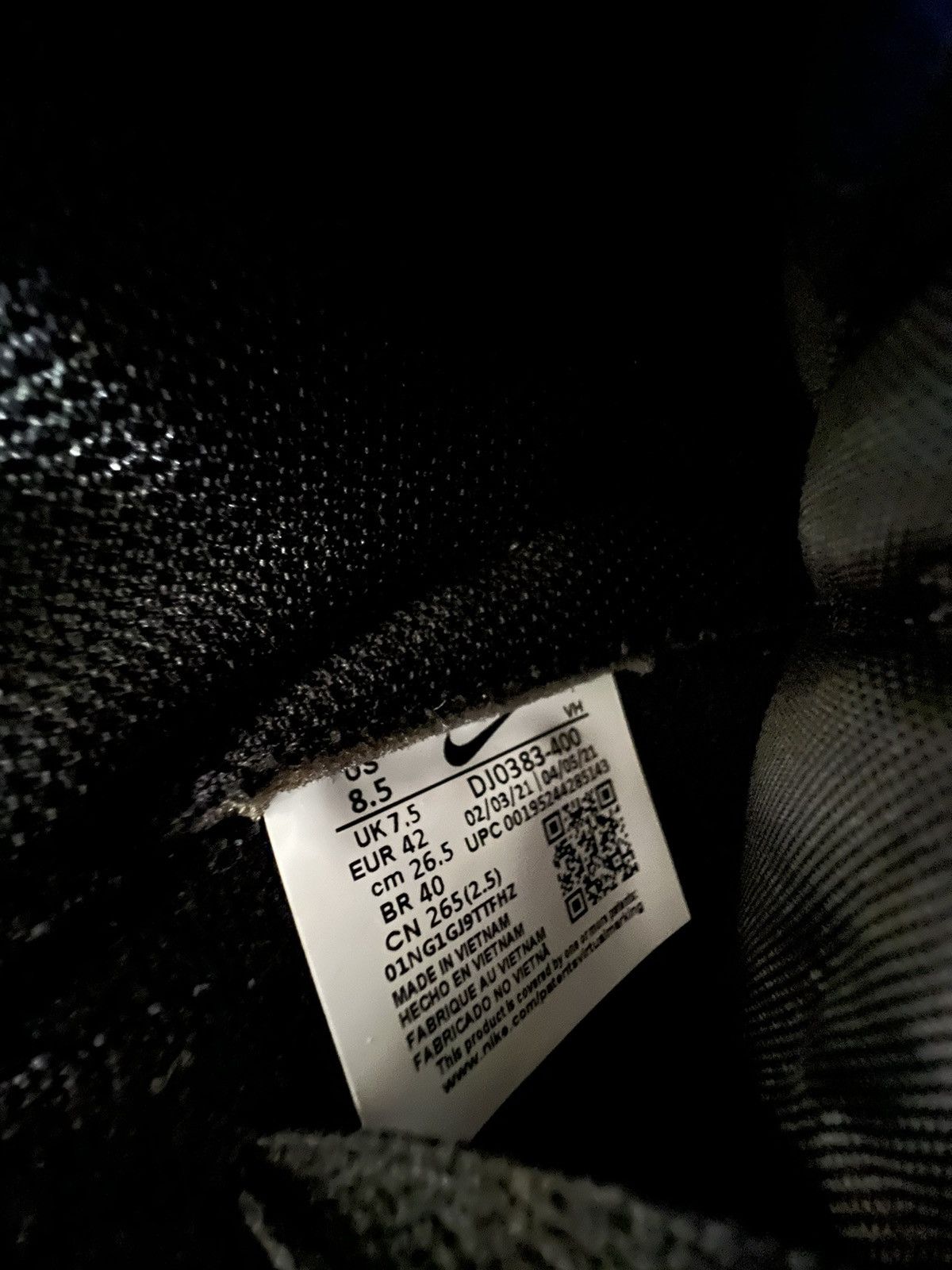 Fragment Design × Nike 2021 Nike Dunk High “Fragment” Tokyo Exclusive Size US 8.5 / EU 41-42 - 7 Thumbnail