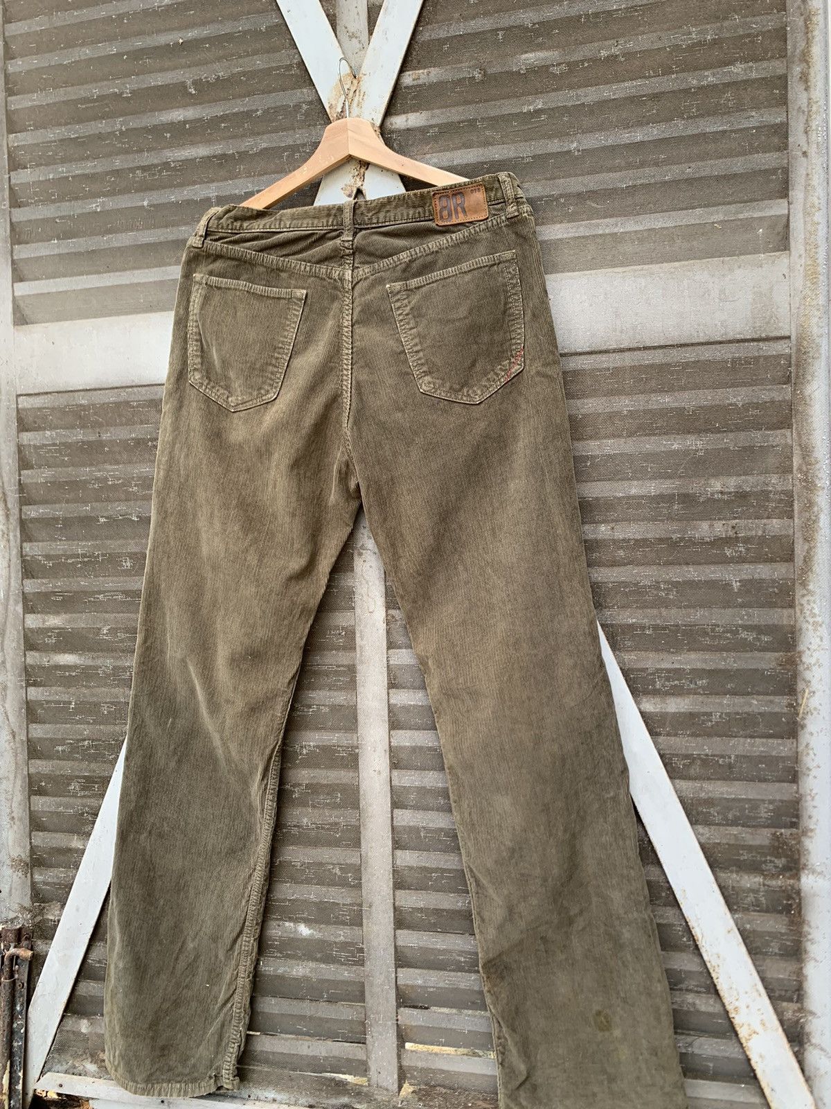 Banana Republic Vintage BANANA REPUBLIC STRAIGHT CUT CORDUROY PANTS Size US 33 - 7 Thumbnail