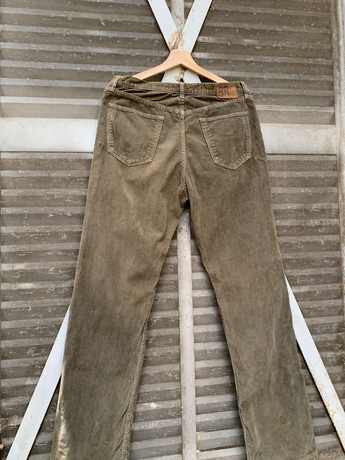 Banana Republic Vintage BANANA REPUBLIC STRAIGHT CUT CORDUROY PANTS Size US 33 - 9 Thumbnail
