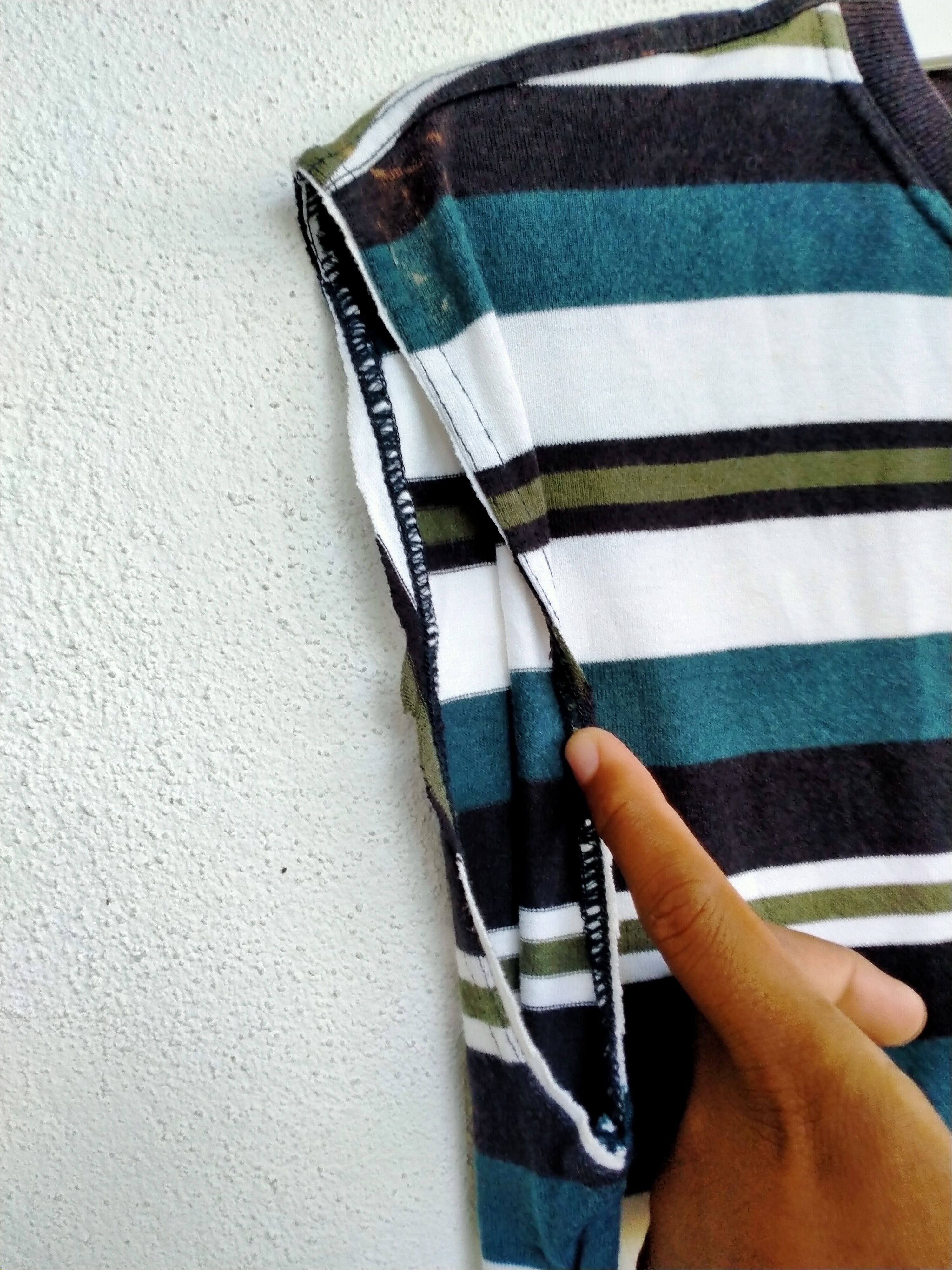 Vintage 💥 Vtg 90s Bitch Skateboards stripes sleeveless Size US M / EU 48-50 / 2 - 4 Thumbnail