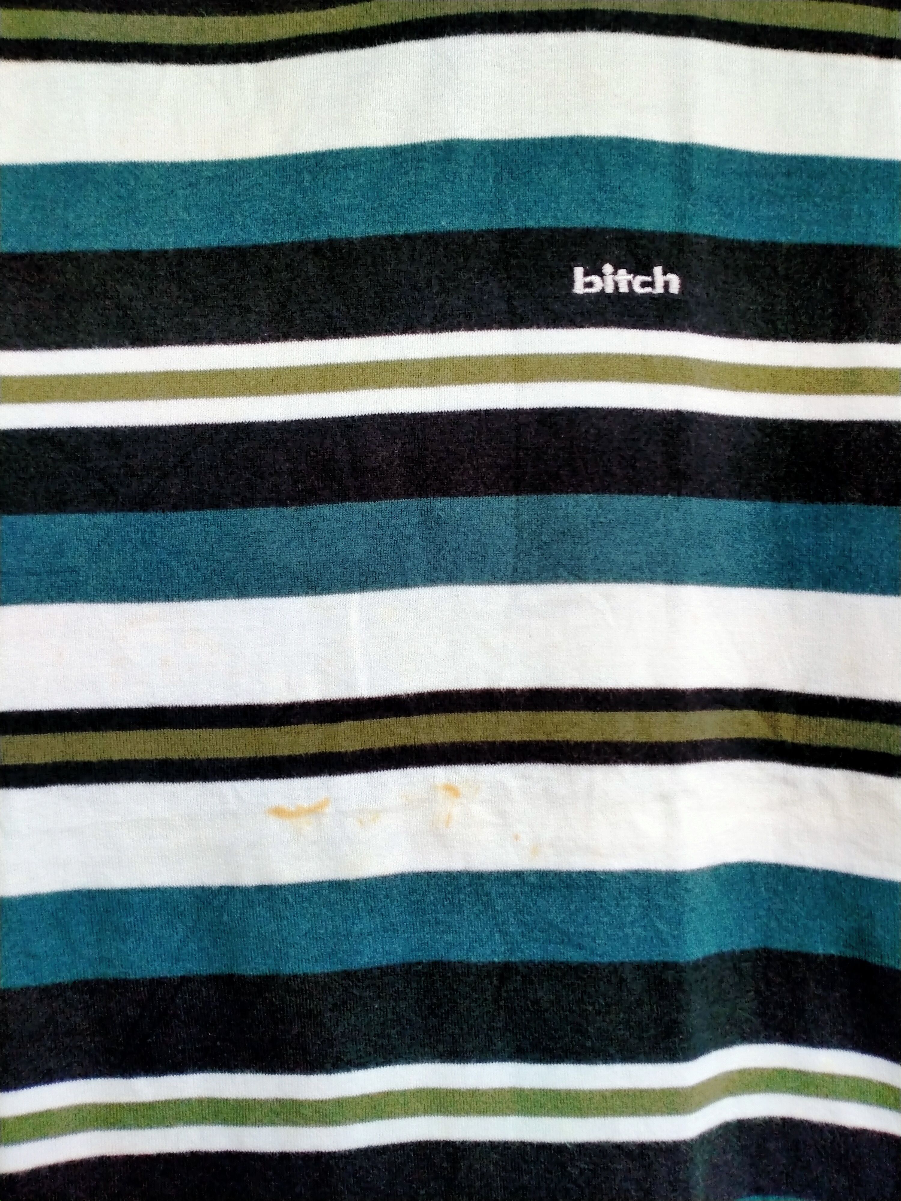 Vintage 💥 Vtg 90s Bitch Skateboards stripes sleeveless Size US M / EU 48-50 / 2 - 8 Thumbnail