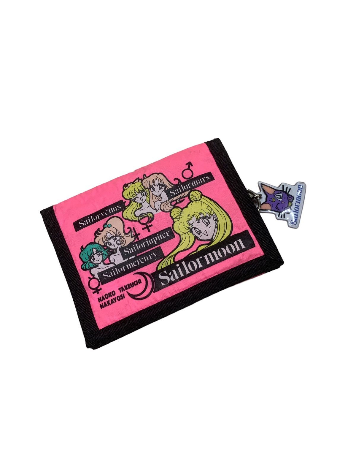 Anime VINTAGE 1990s SAILORMOON FOLDING WALLET PURSE Size ONE SIZE - 1 Thumbnail