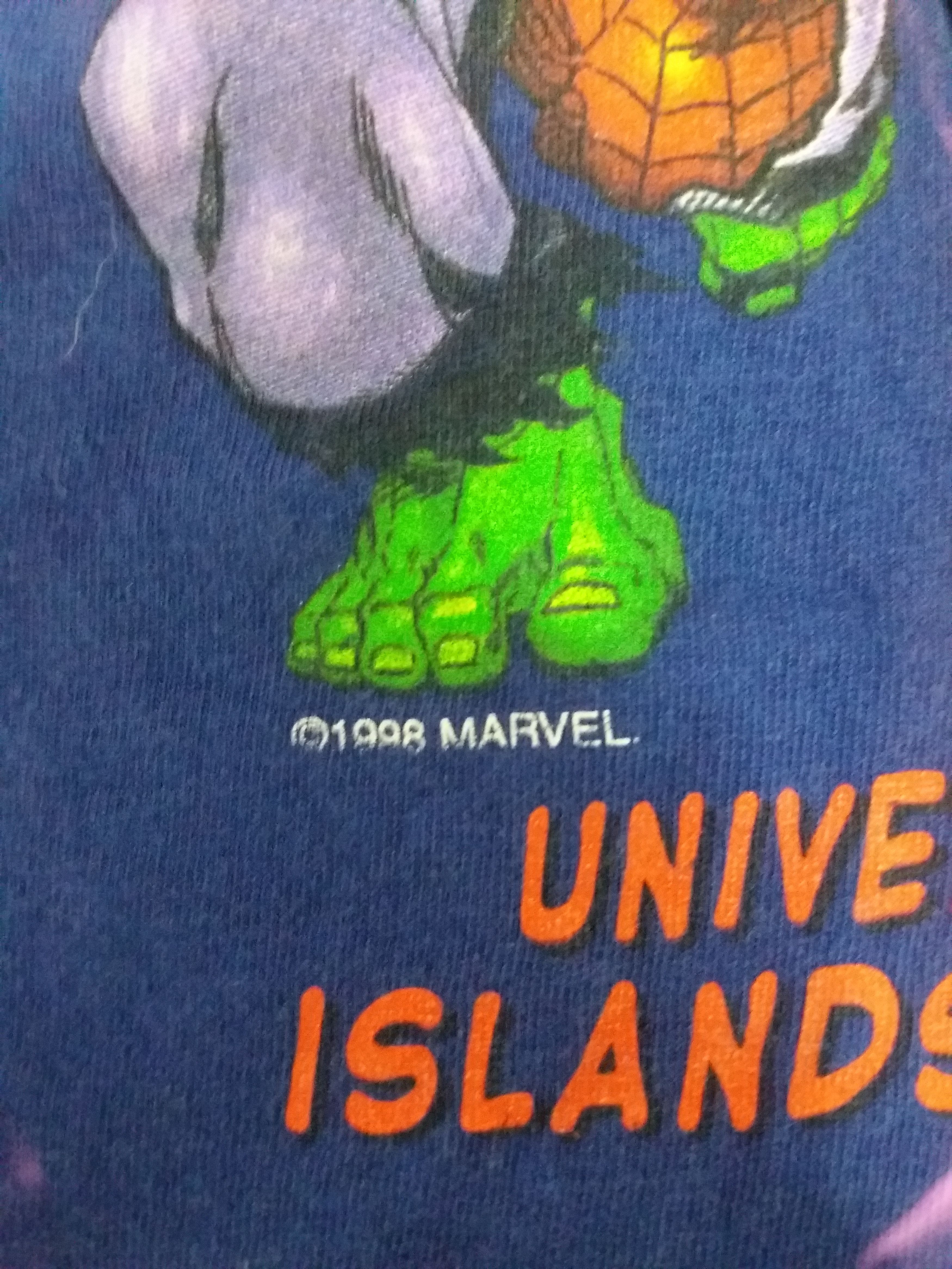 Marvel Comics Vintage 98 Marvel Superheros by universal studios/Big Size Size US XXL / EU 58 / 5 - 7 Thumbnail