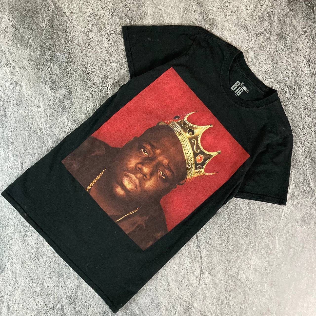 Vintage Notorious Big Rap band tee 90s y2k - Short Sleeve T Shirts