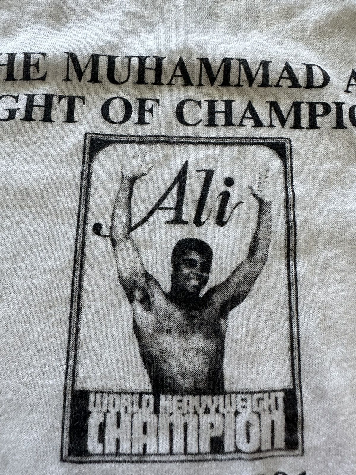 Vintage 1991 Muhammad Ali Boxing Night Tee Size US XL / EU 56 / 4 - 3 Thumbnail