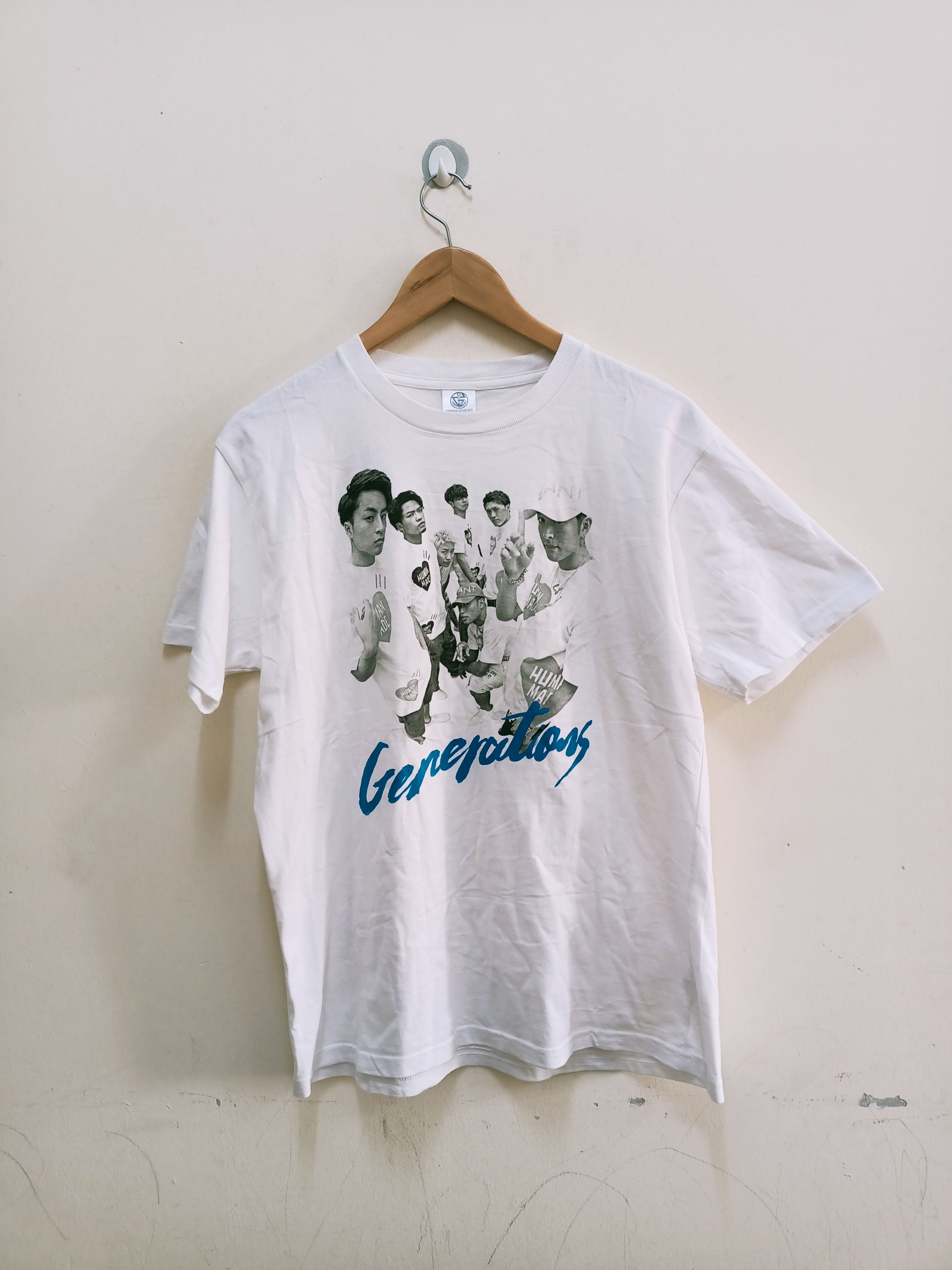 image of Generations Band Japan Wears Human Made By Nigo in White, Men's (Size Medium)