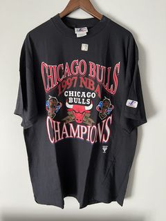 Vintage 80s Chicago Bulls Champion T-shirt XL Deadstock NBA