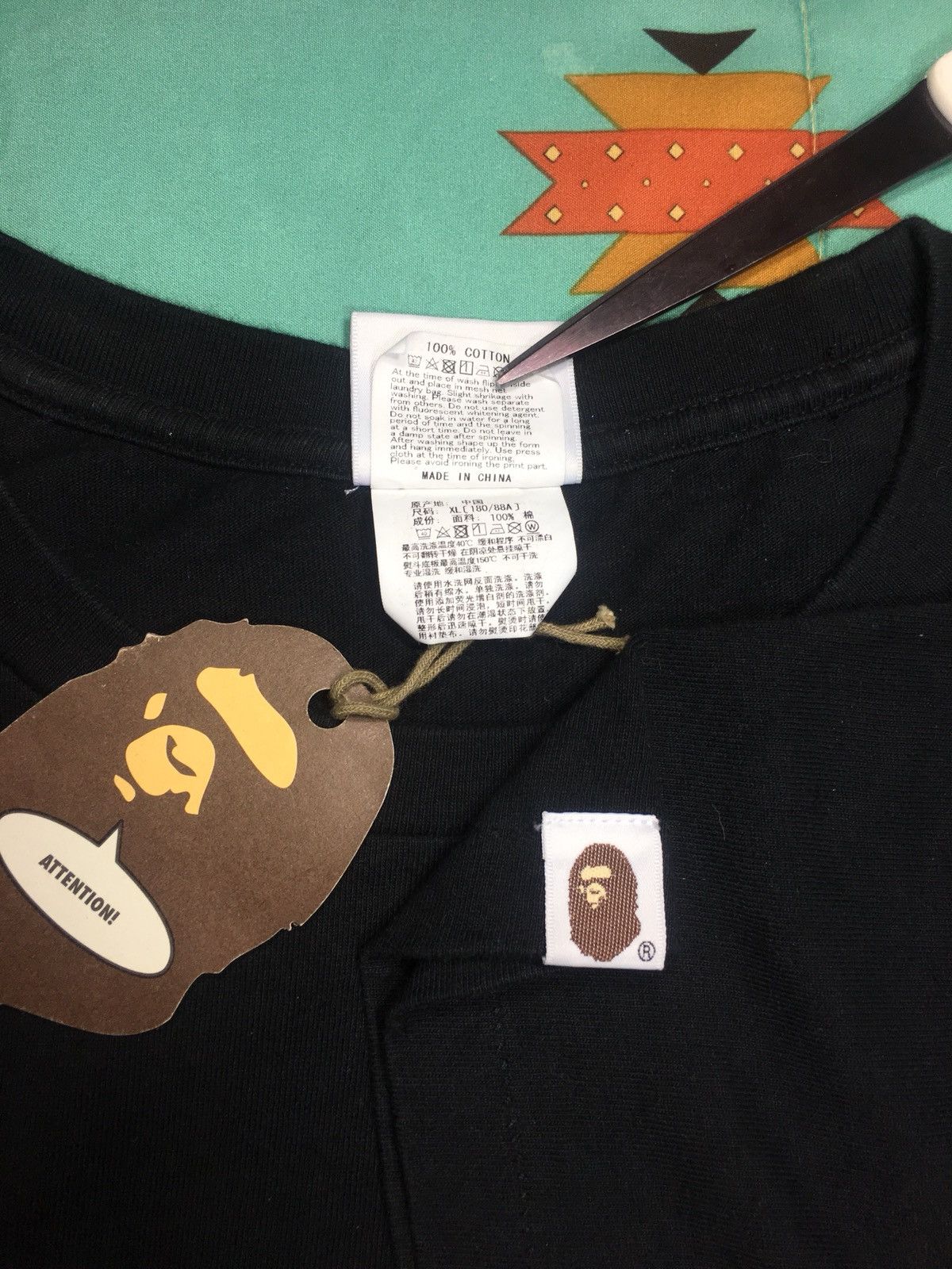 Bape BAPE Black Shark Tee Size US XL / EU 56 / 4 - 4 Thumbnail