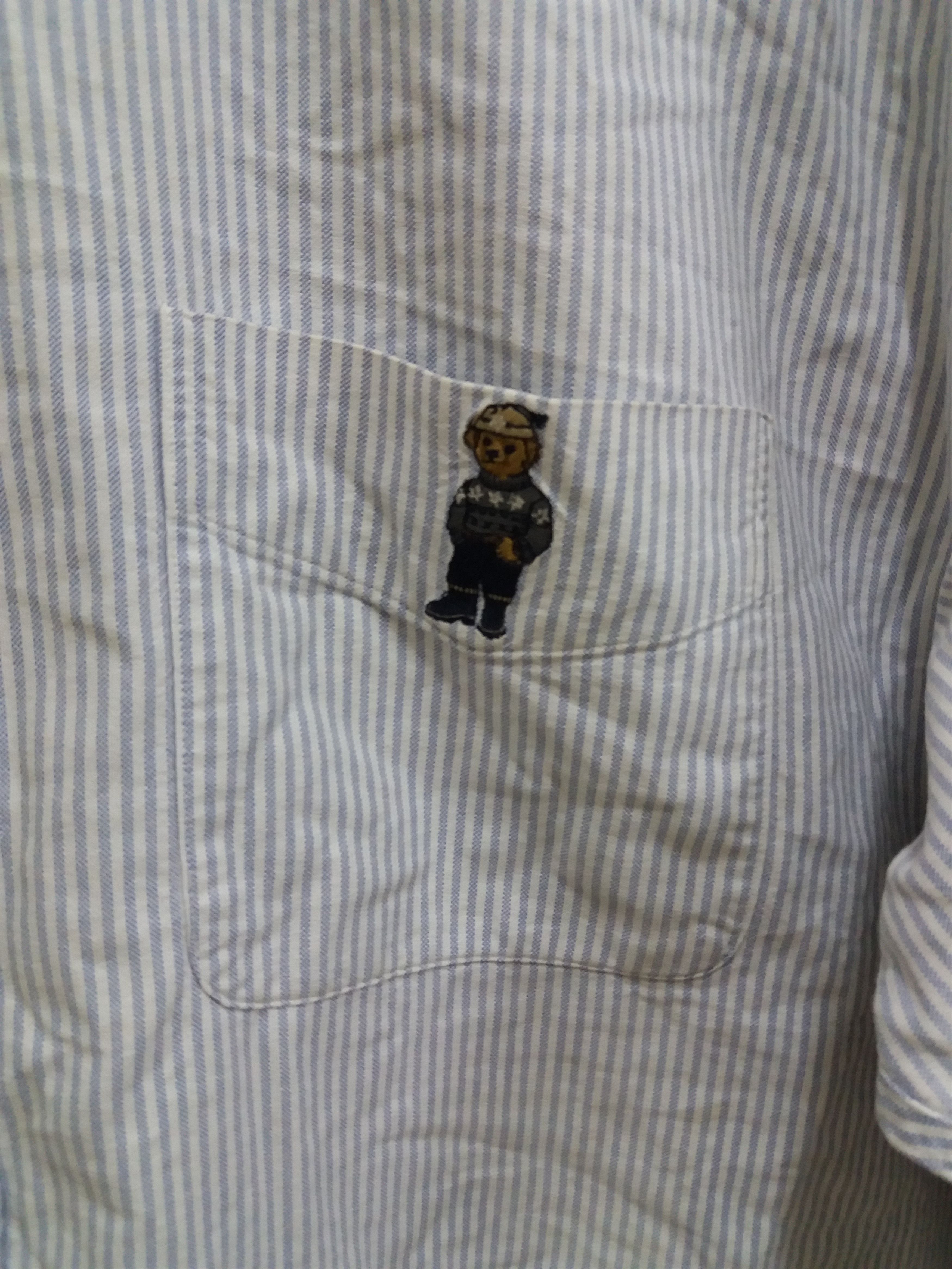 Polo Ralph Lauren Rare 90s polo bear by ralph lauren blaire shirt Size US L / EU 52-54 / 3 - 2 Thumbnail