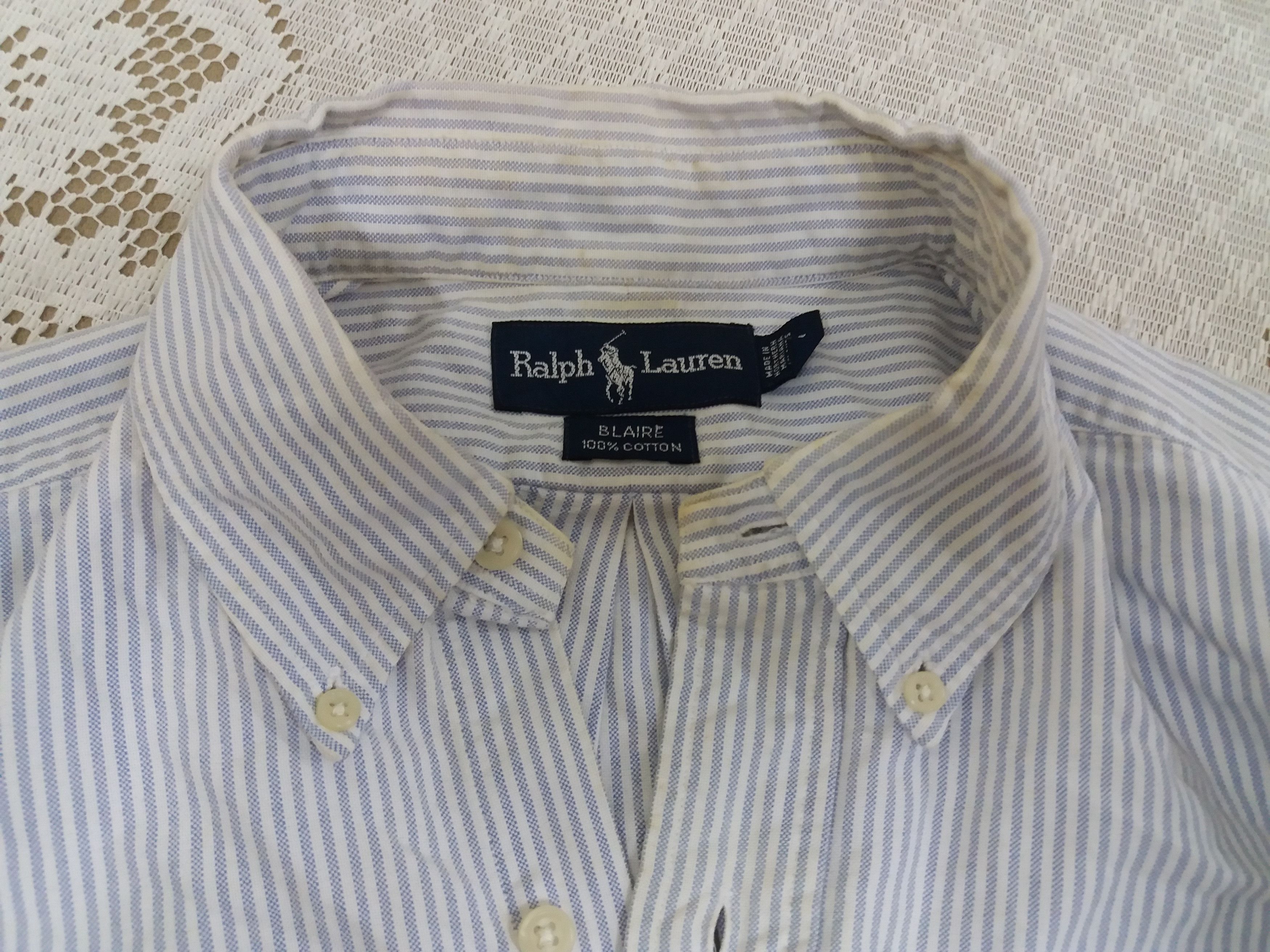 Polo Ralph Lauren Rare 90s polo bear by ralph lauren blaire shirt Size US L / EU 52-54 / 3 - 5 Thumbnail