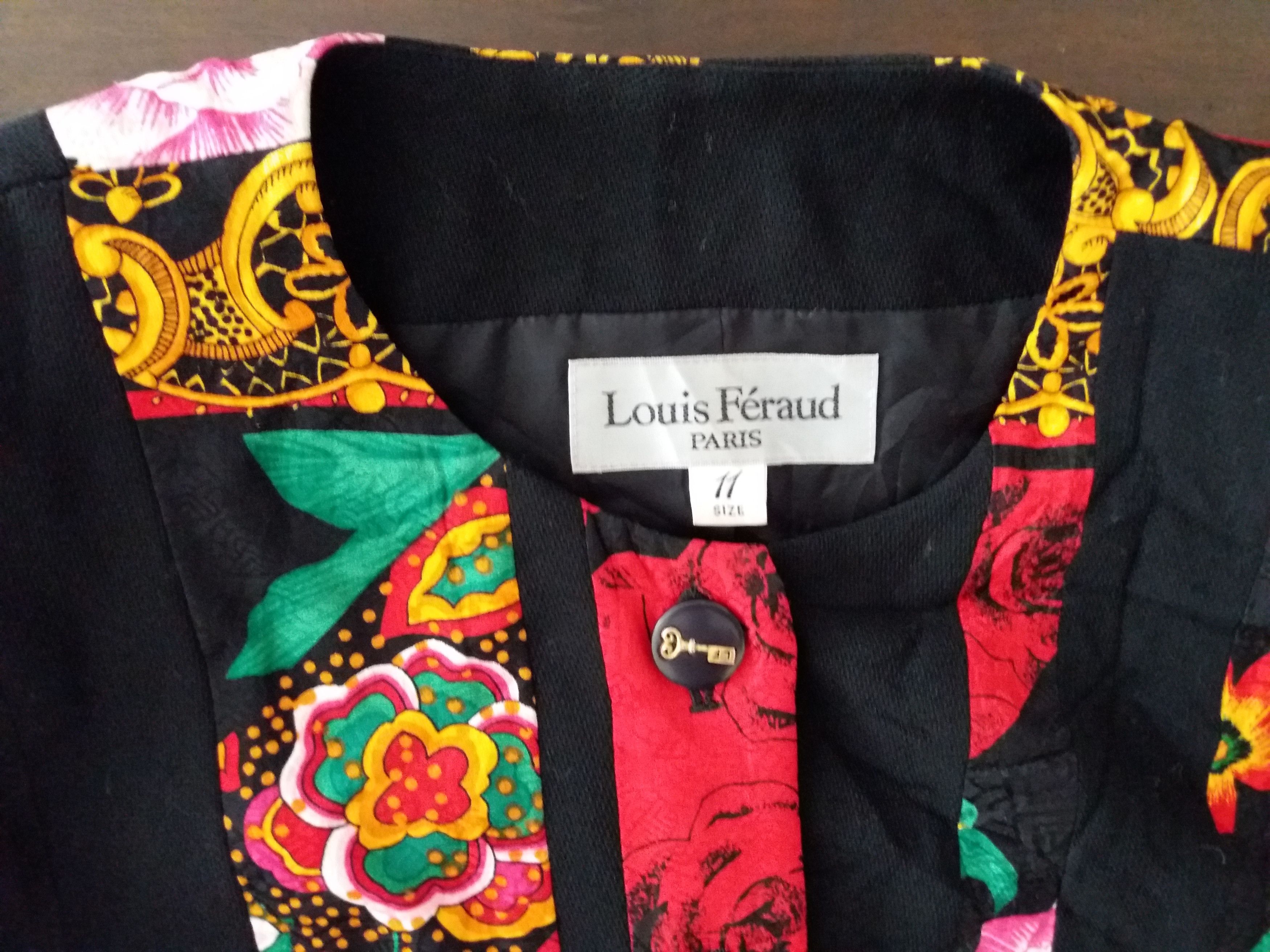 Louis Feraud Louis Feraud Paris floral jacket/coat Size US M / EU 48-50 / 2 - 3 Thumbnail