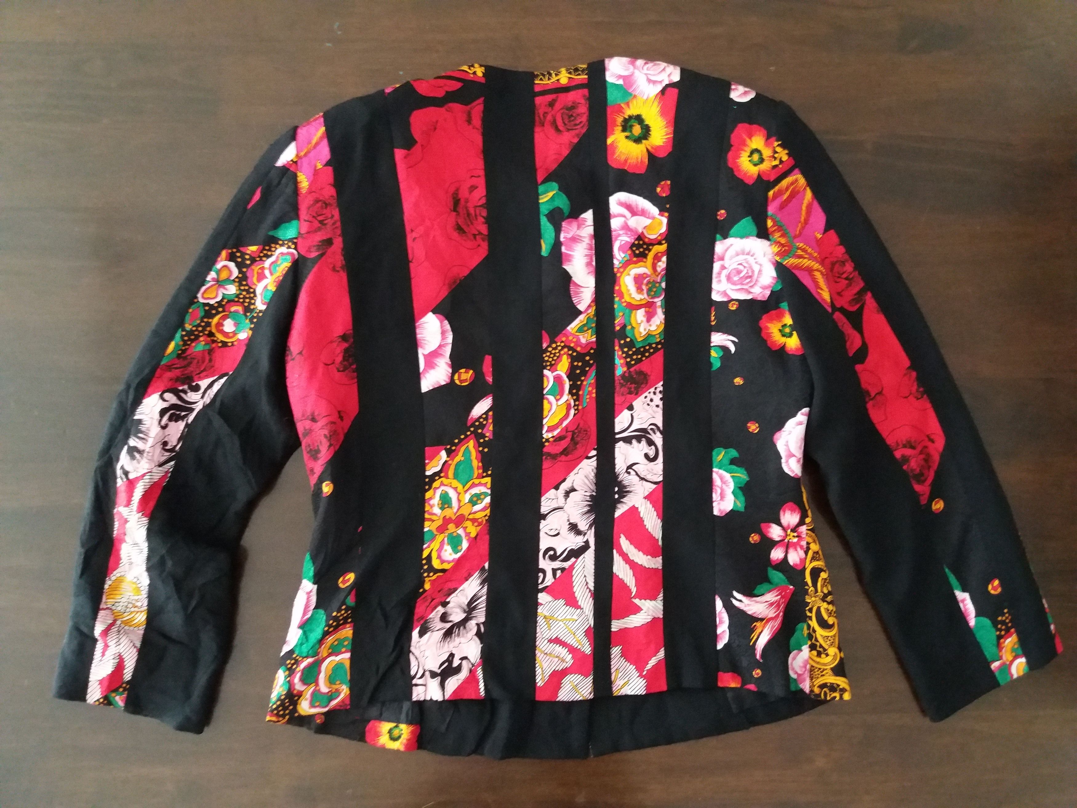 Louis Feraud Louis Feraud Paris floral jacket/coat Size US M / EU 48-50 / 2 - 2 Thumbnail