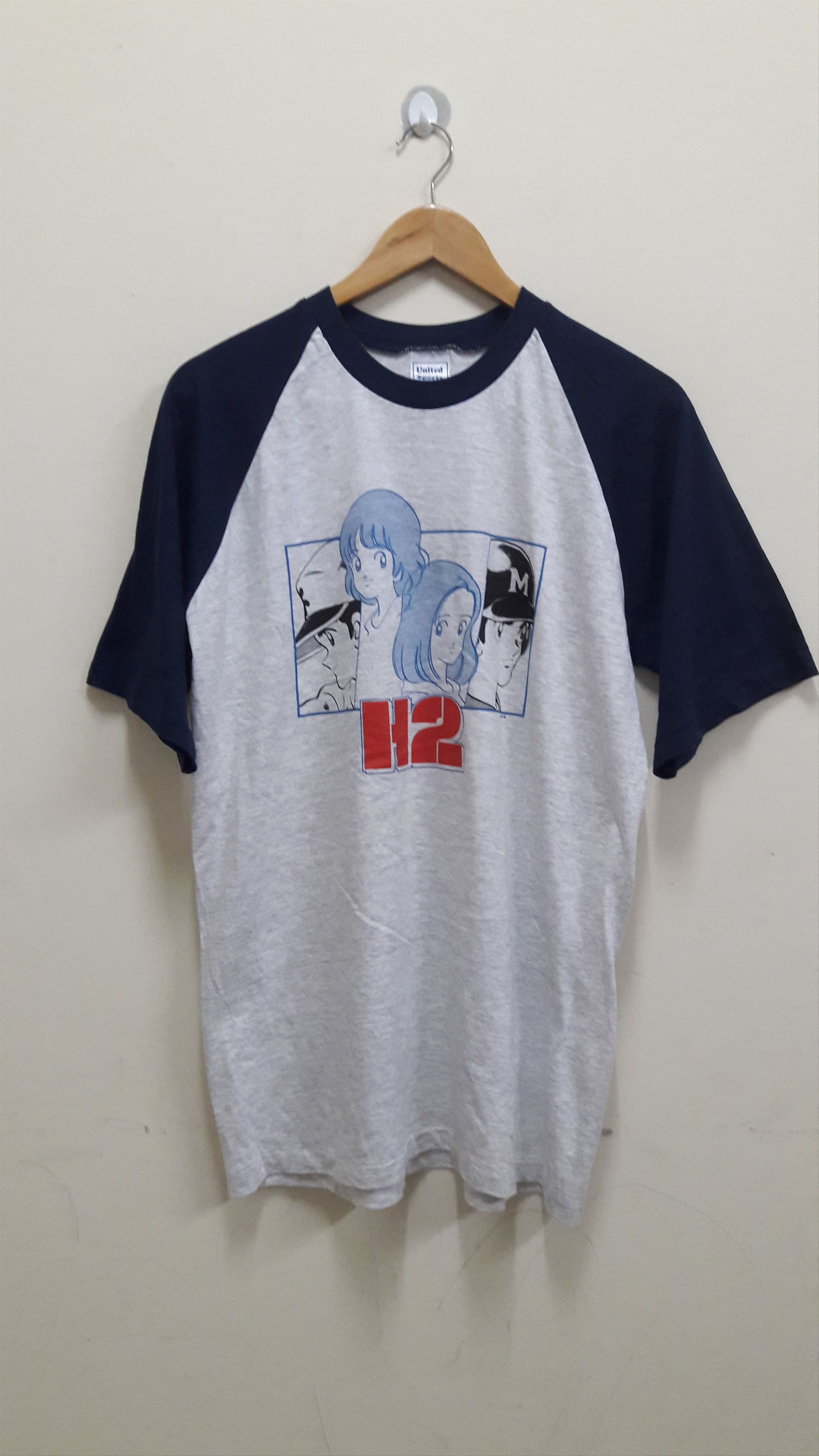 Vintage 90s H2 baseball anime series Made in USA
