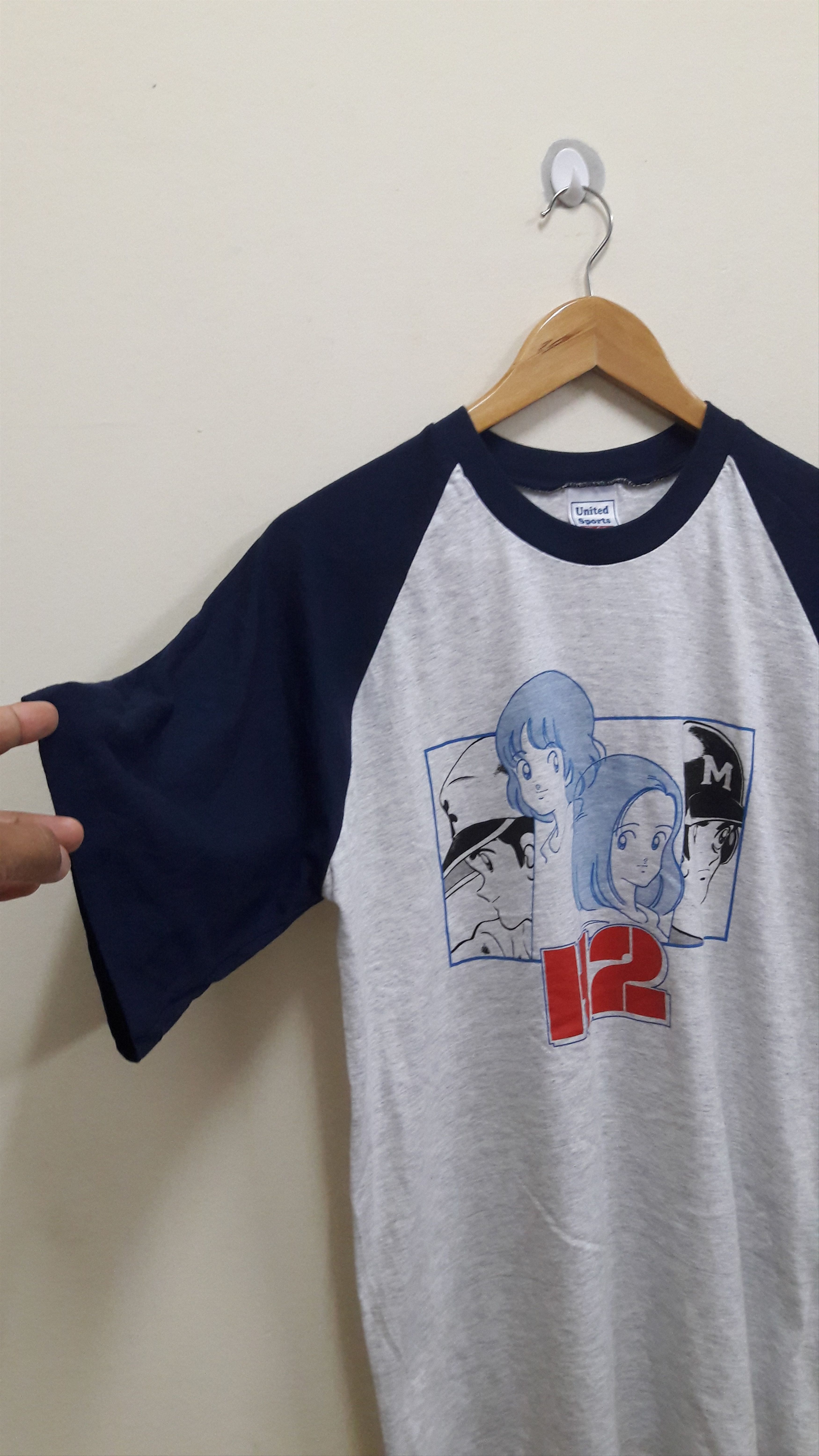 Japanese Brand Vintage 90s H2 baseball anime series Made in USA Size US L / EU 52-54 / 3 - 2 Thumbnail