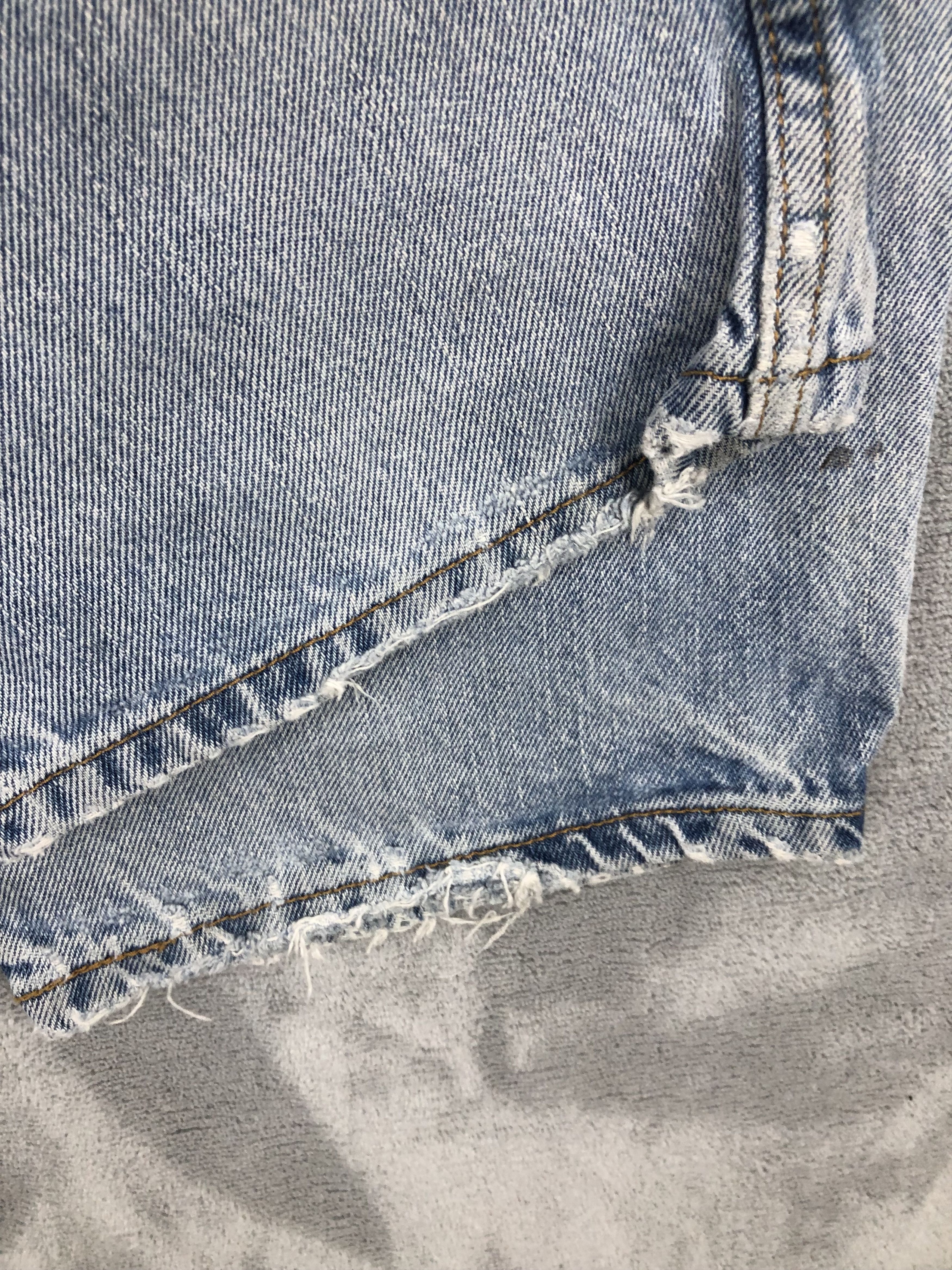 Levi's Vintage Levis 550 Relaxed Fit Distressed Jeans - T161 Size US 38 / EU 54 - 10 Thumbnail