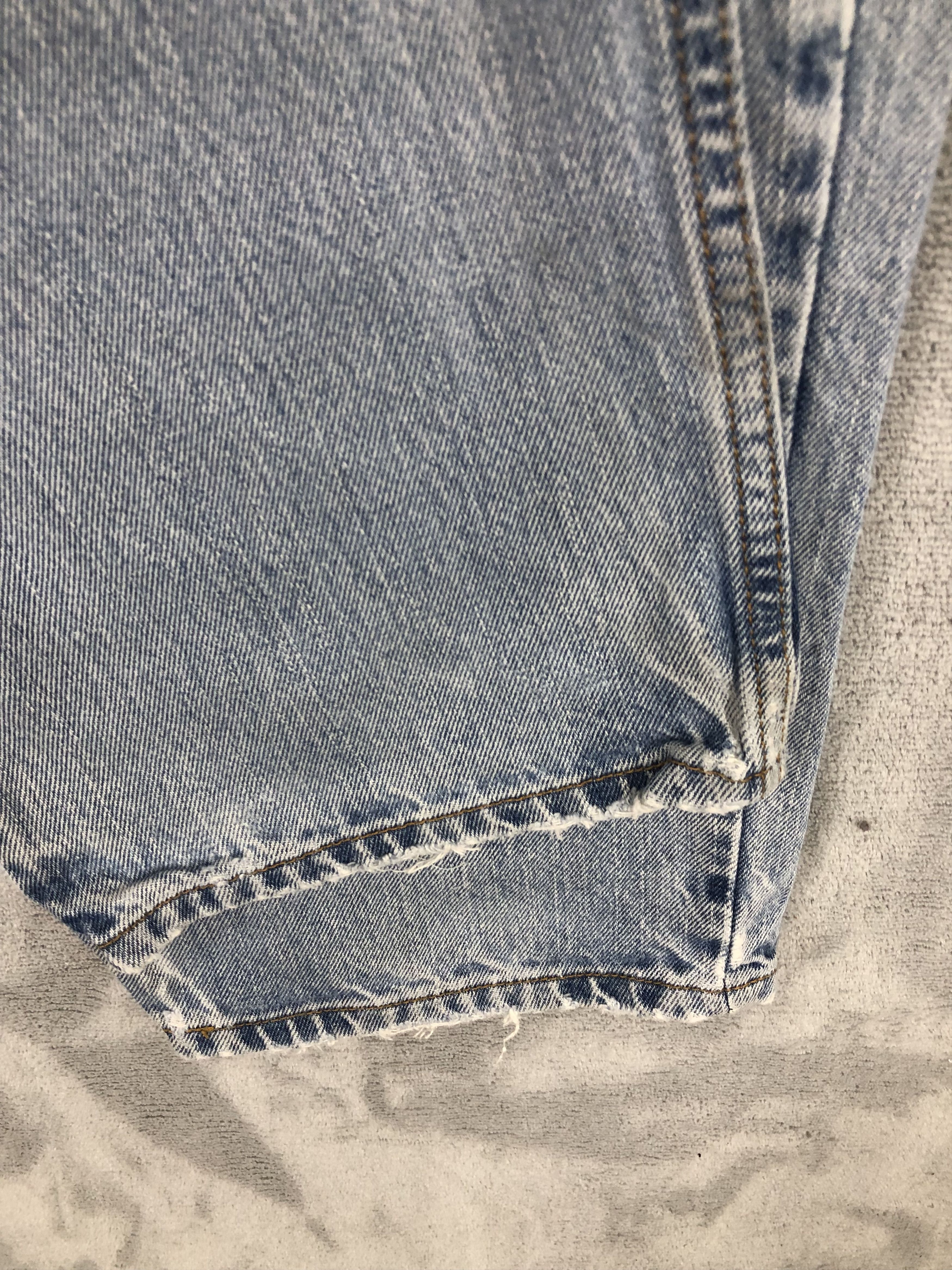 Levi's Vintage Levis 550 Relaxed Fit Distressed Jeans - T161 Size US 38 / EU 54 - 9 Thumbnail