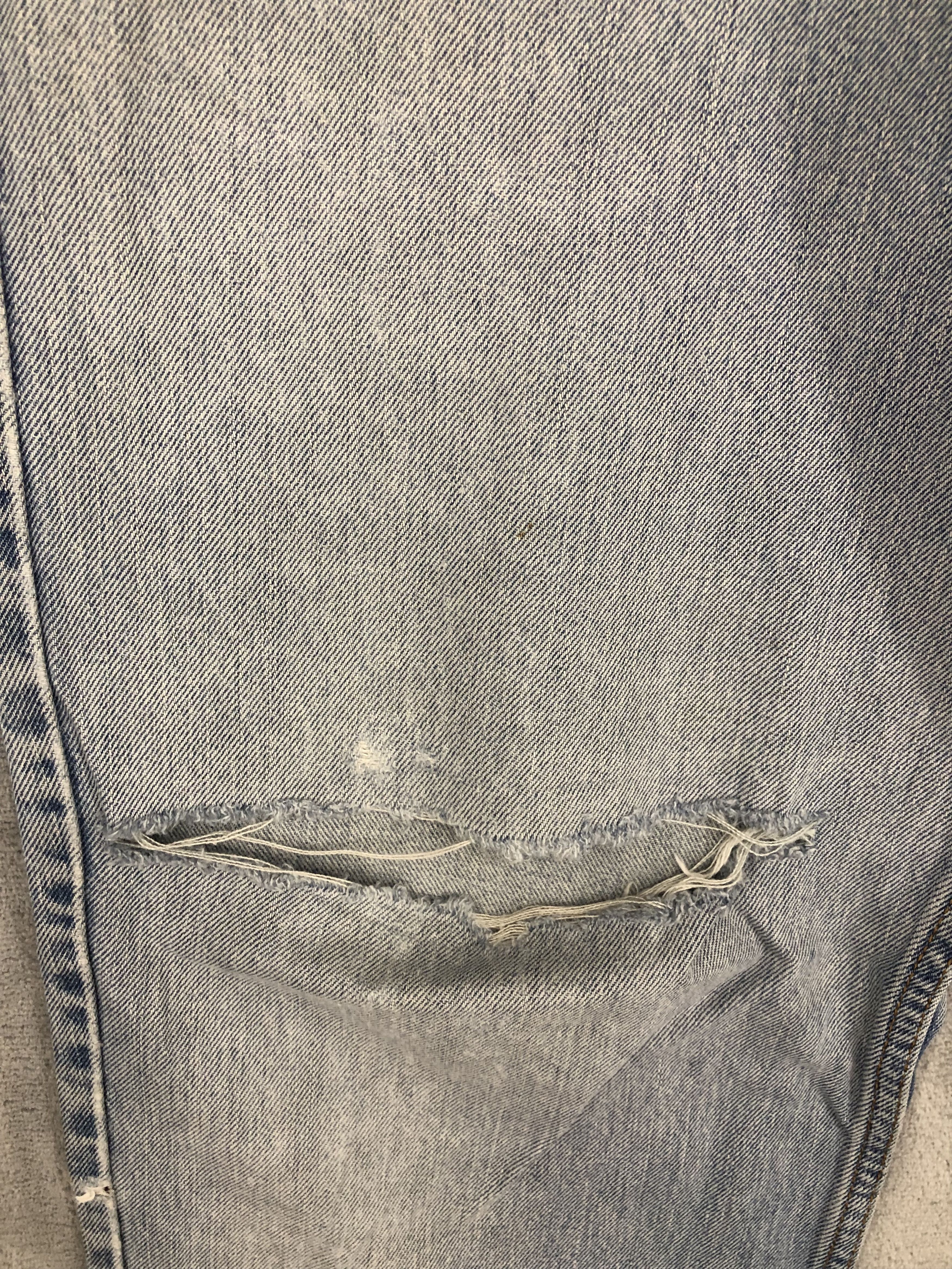 Levi's Vintage Levis 550 Relaxed Fit Distressed Jeans - T161 Size US 38 / EU 54 - 7 Thumbnail