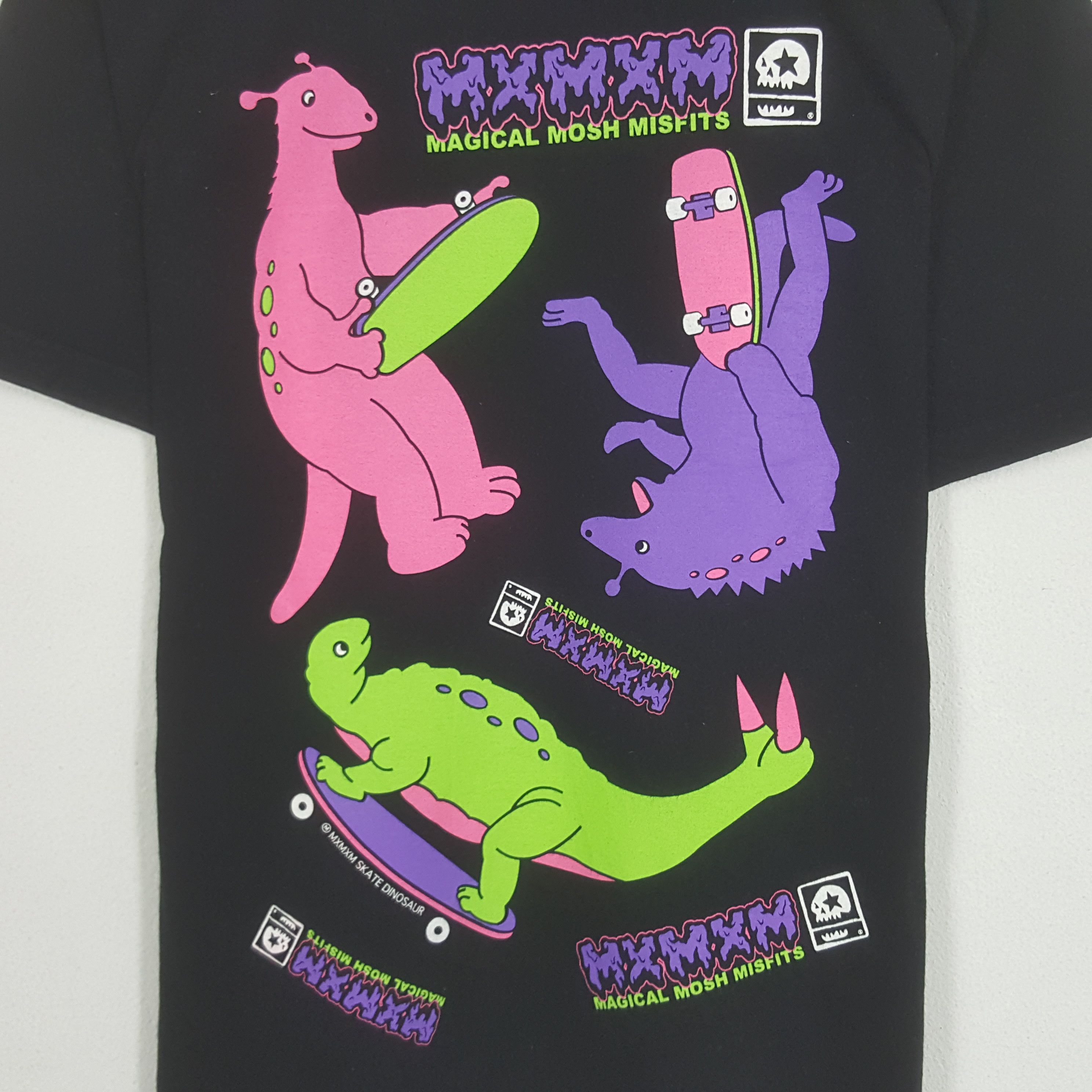 Band Tees × Vintage Vintage MXMXM Skate Dinosaur Tshirt Size US M / EU 48-50 / 2 - 4 Thumbnail