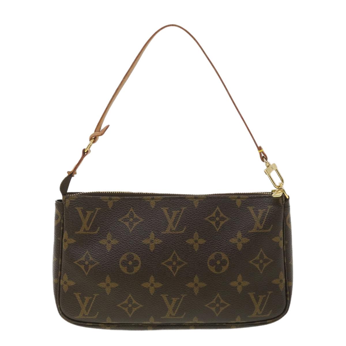 LOUIS VUITTON Monogram Porte Envelope Clutch Bag M51801 LV Auth