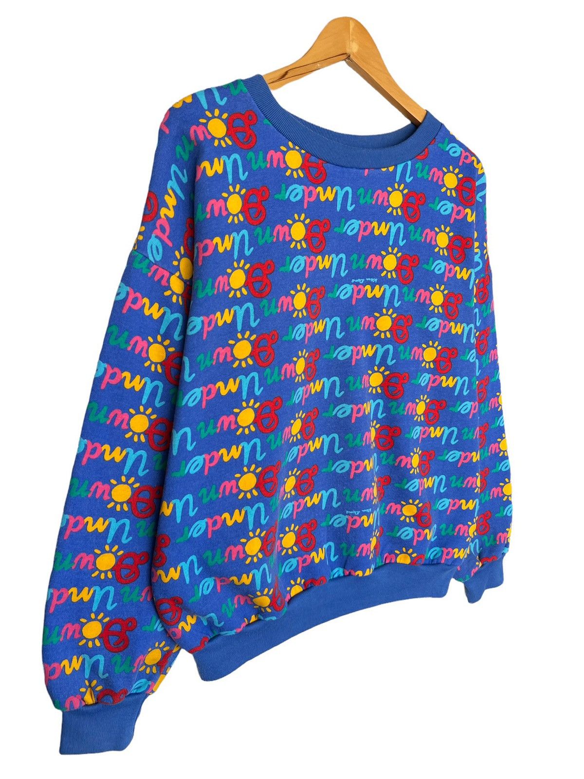 Vintage Vintage 90s Ken Done Down Under Art Sweatshirt AllOver Art Size US L / EU 52-54 / 3 - 3 Thumbnail