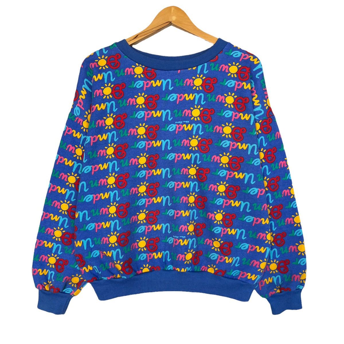 Vintage Vintage 90s Ken Done Down Under Art Sweatshirt AllOver Art Size US L / EU 52-54 / 3 - 1 Thumbnail