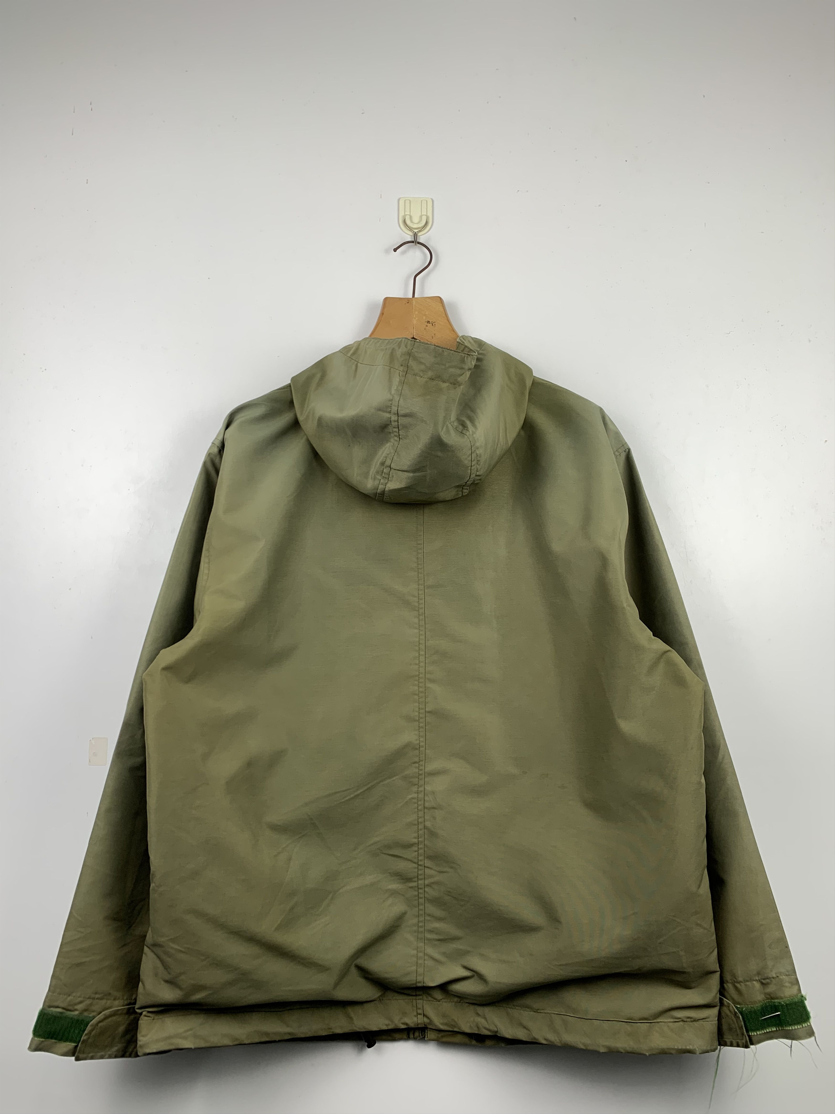 Uniqlo Vintage Uniqlo Sunfaded Military Hoodie Jacket J0333 Size US M / EU 48-50 / 2 - 8 Thumbnail
