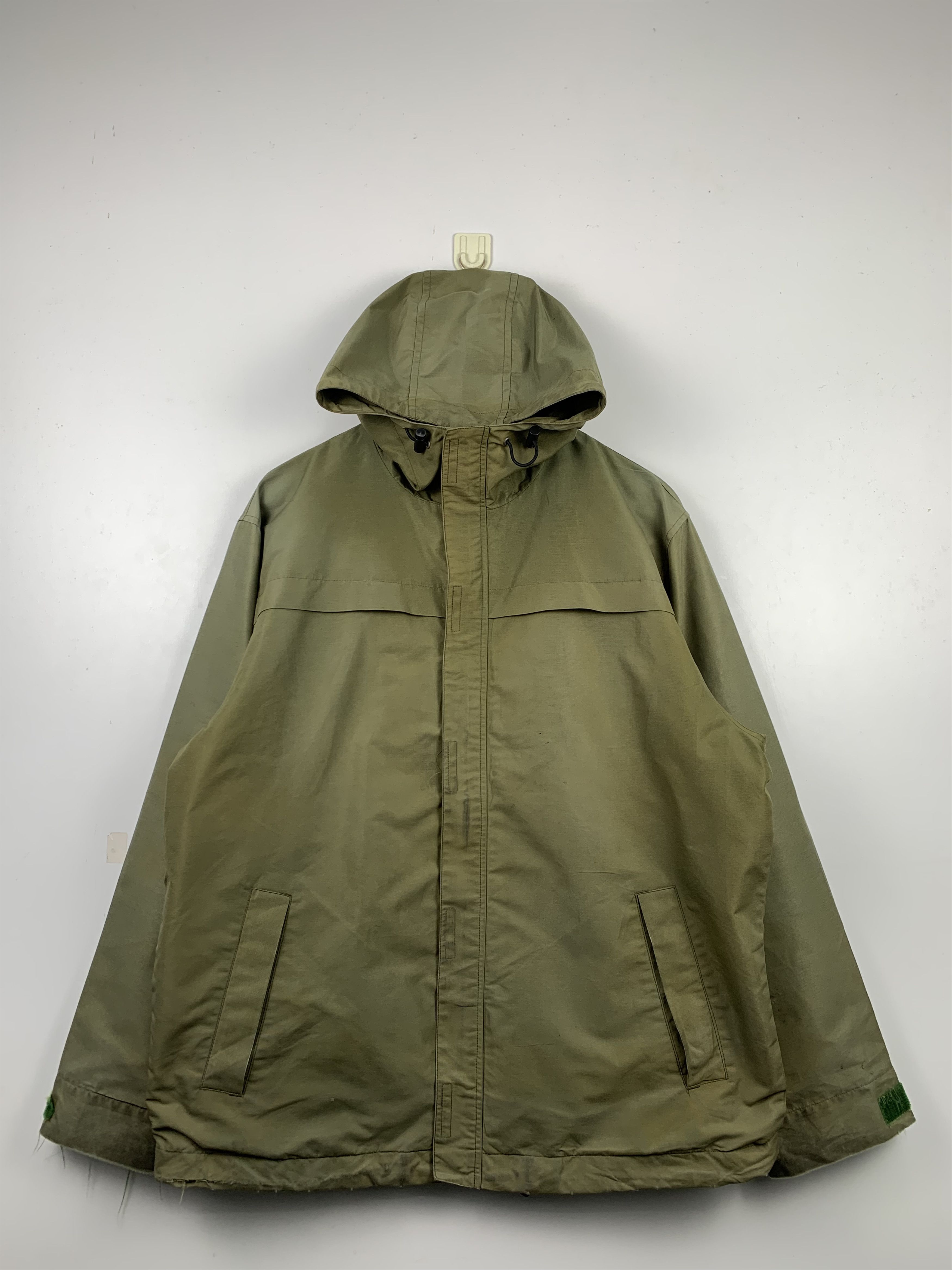 Uniqlo Vintage Uniqlo Sunfaded Military Hoodie Jacket J0333 Size US M / EU 48-50 / 2 - 1 Thumbnail