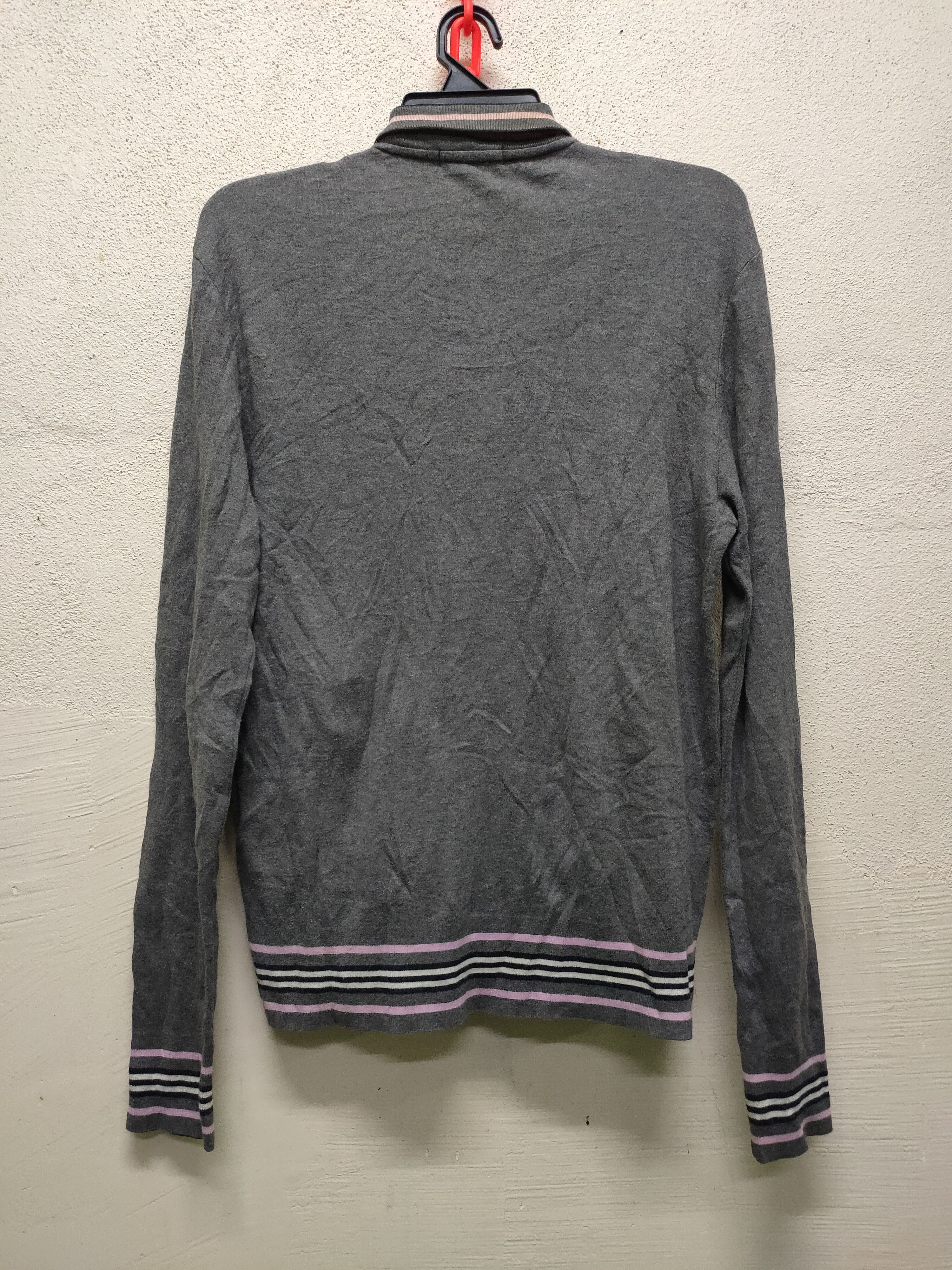 Burberry × Japanese Brand × Vintage Vintage Sweaters Burberry Black Label Small Logo Size S / US 4 / IT 40 - 2 Thumbnail