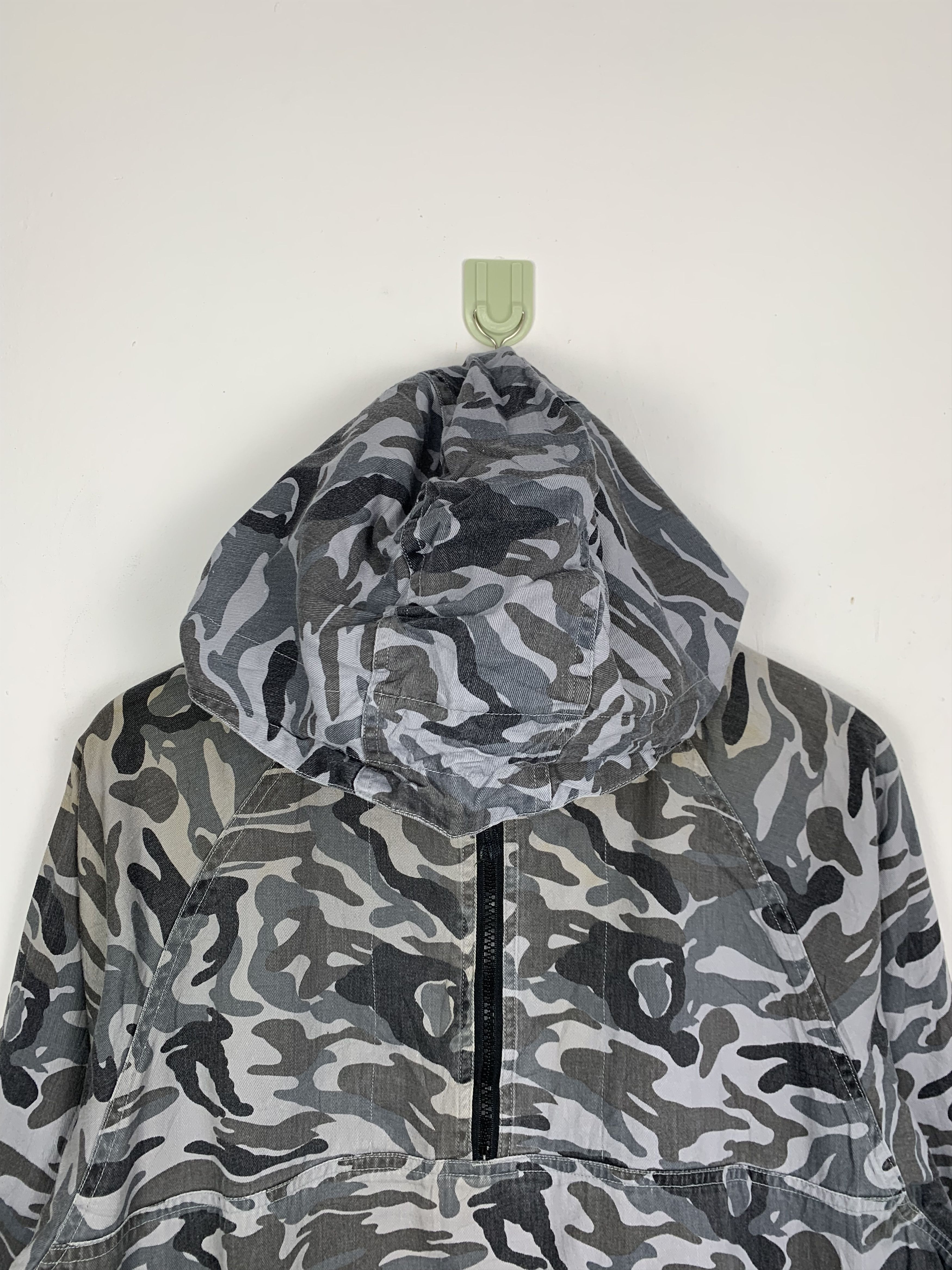 Japanese Brand Vintage Japanese Brand Anorak Camouflage Jacket J0596 Size US M / EU 48-50 / 2 - 2 Thumbnail