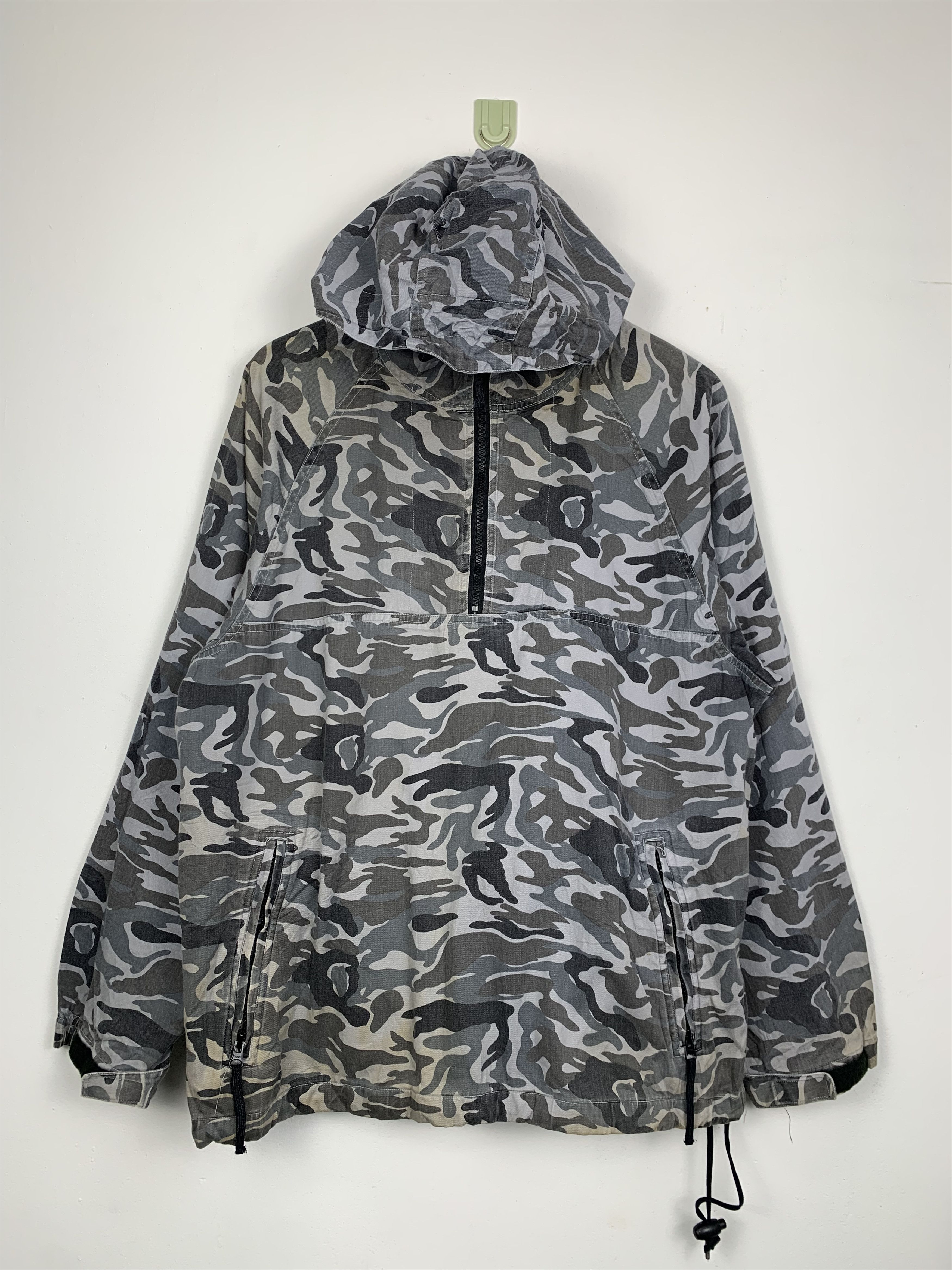 Japanese Brand Vintage Japanese Brand Anorak Camouflage Jacket J0596 Size US M / EU 48-50 / 2 - 1 Thumbnail