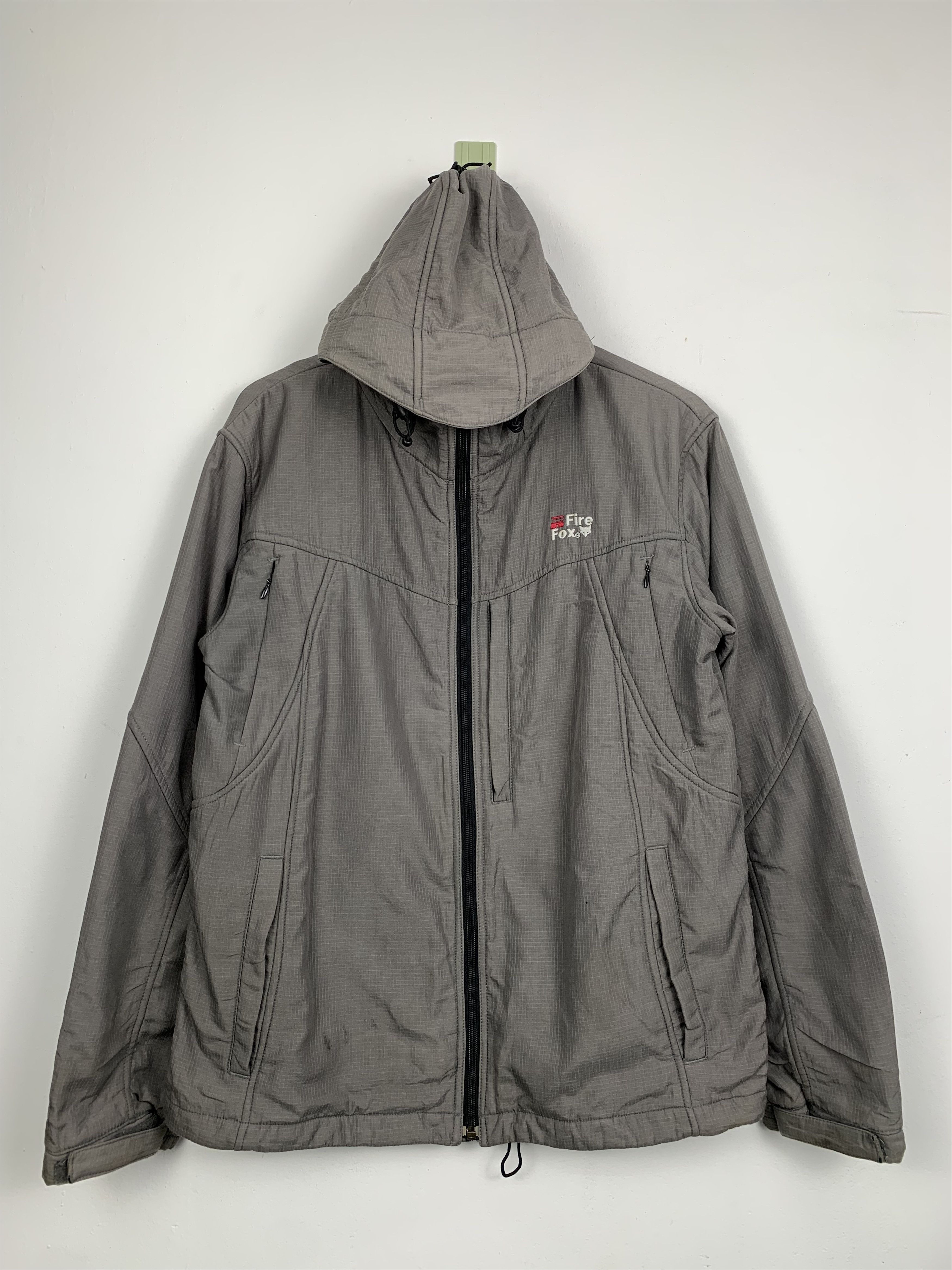 Vintage Vintage FIRE FOX Windbreaker Zip Up Hoodie Jacket J0716 Size US S / EU 44-46 / 1 - 1 Thumbnail