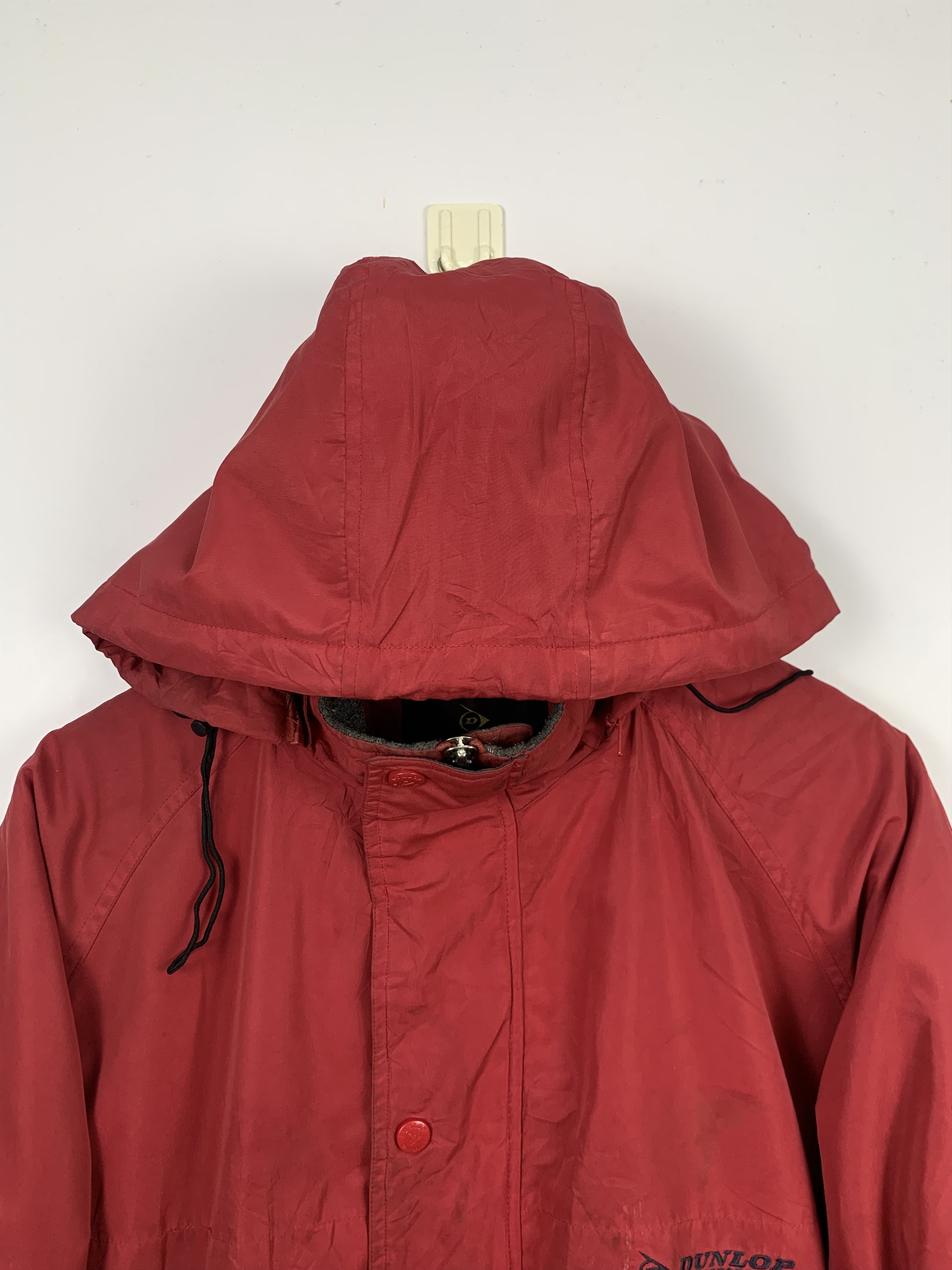 Dunlop Vintage DUNLOP Jacket with Hoodie J0372 Size US M / EU 48-50 / 2 - 2 Thumbnail