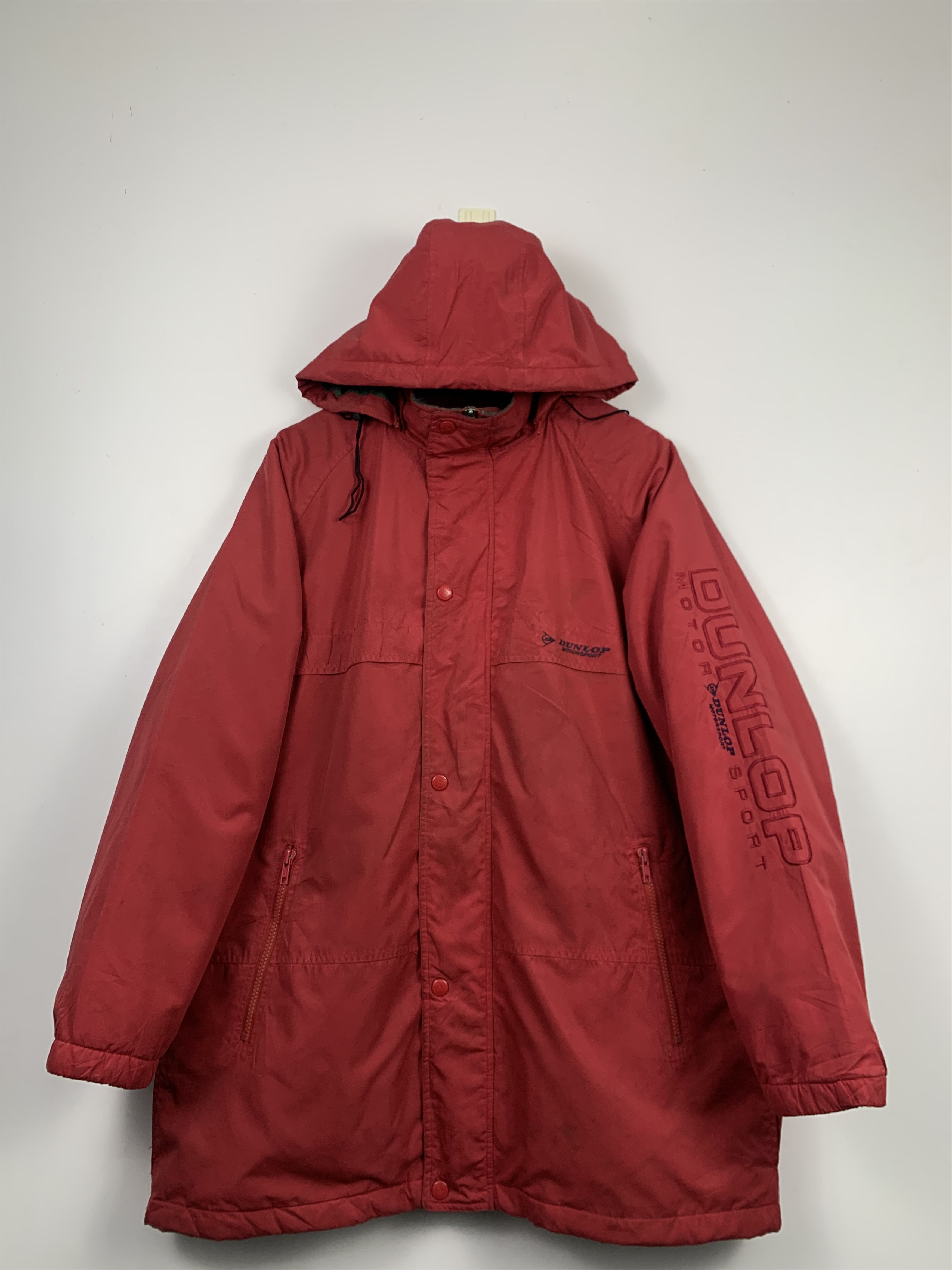 Dunlop Vintage DUNLOP Jacket with Hoodie J0372 Size US M / EU 48-50 / 2 - 1 Thumbnail