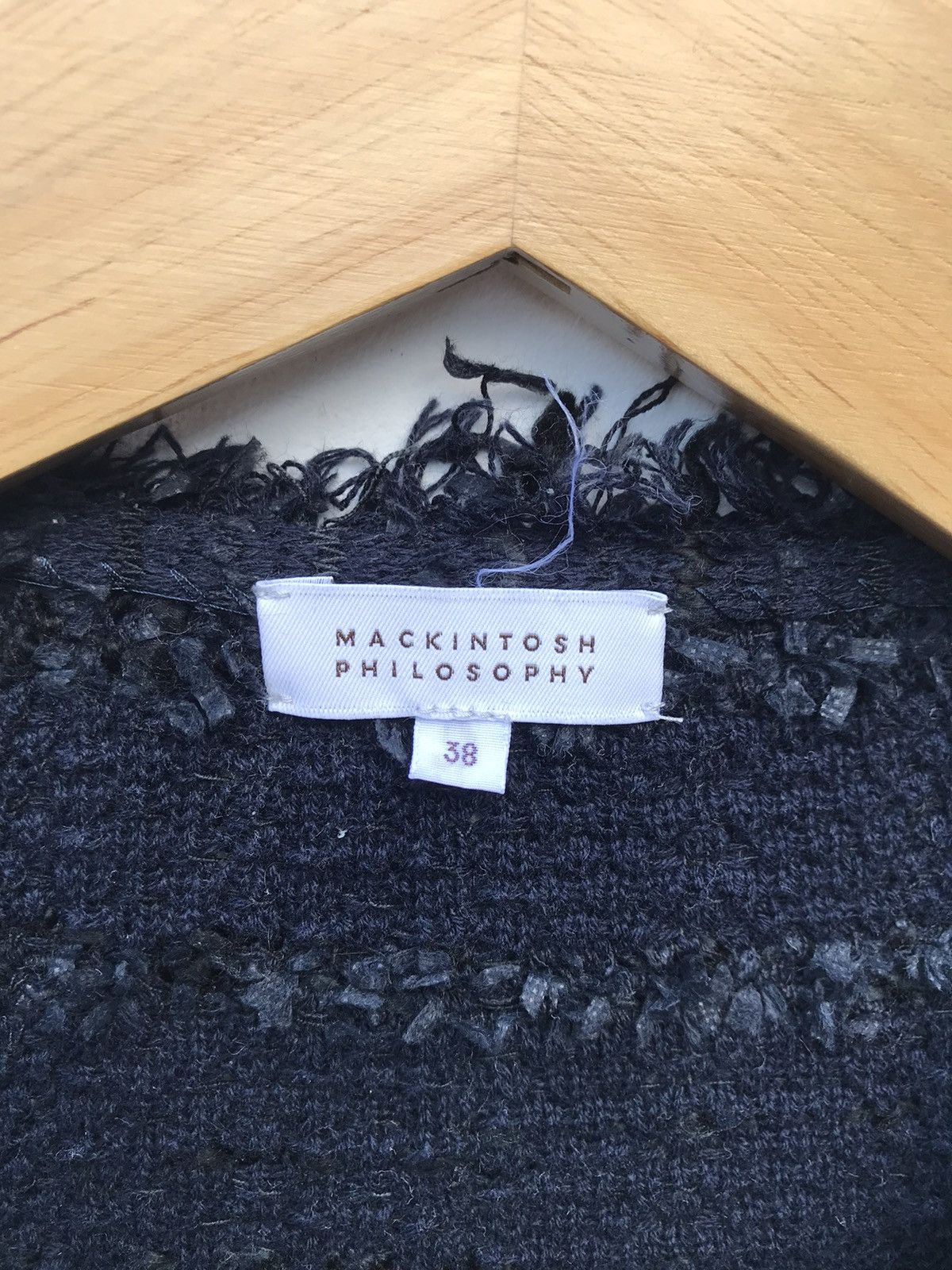 Mackintosh Mackintosh Women Tweed Jacket Japan Made Size S / US 4 / IT 40 - 3 Thumbnail