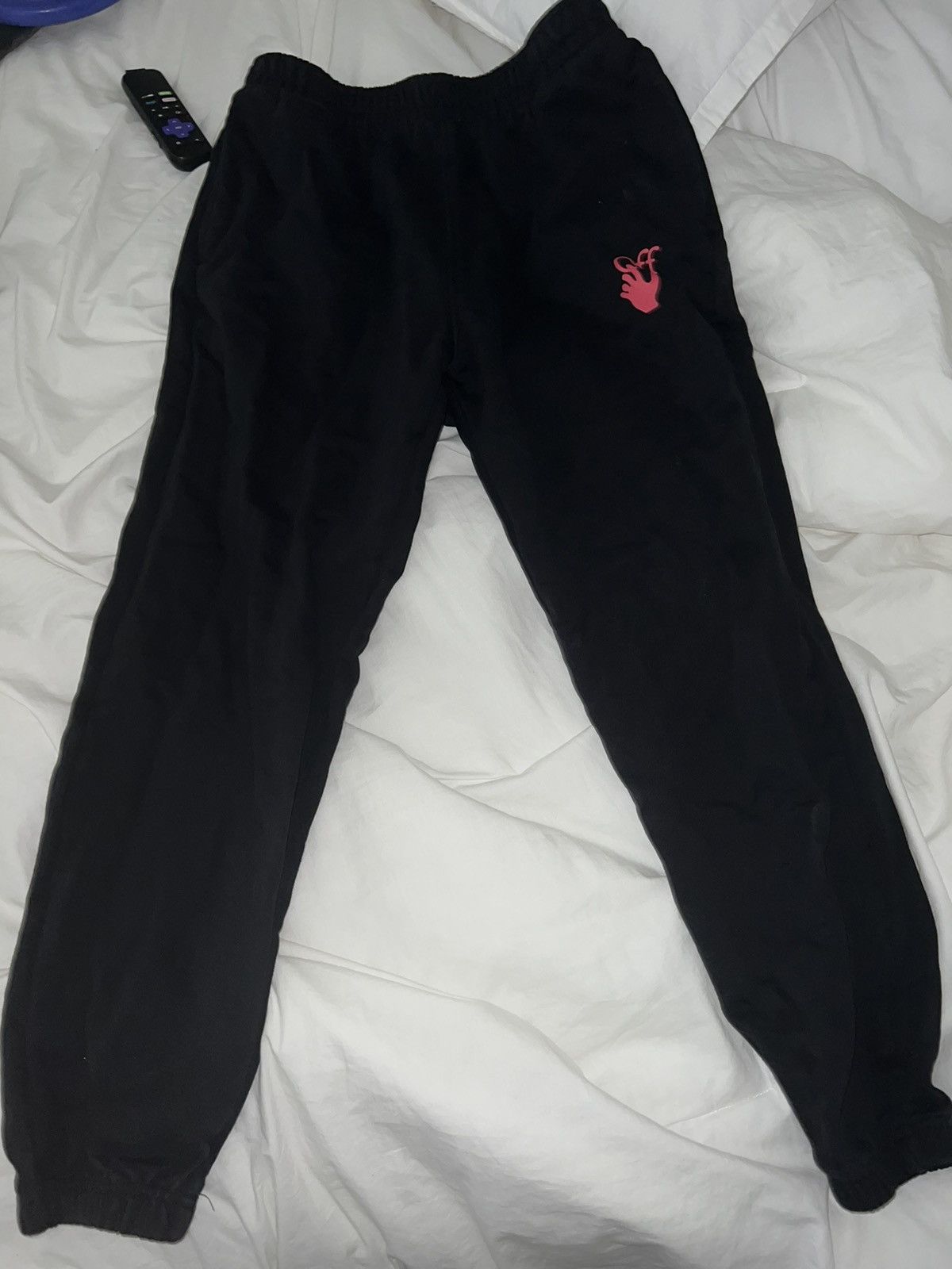 image of Off White Sweatpants in Black, Men's (Size 30)