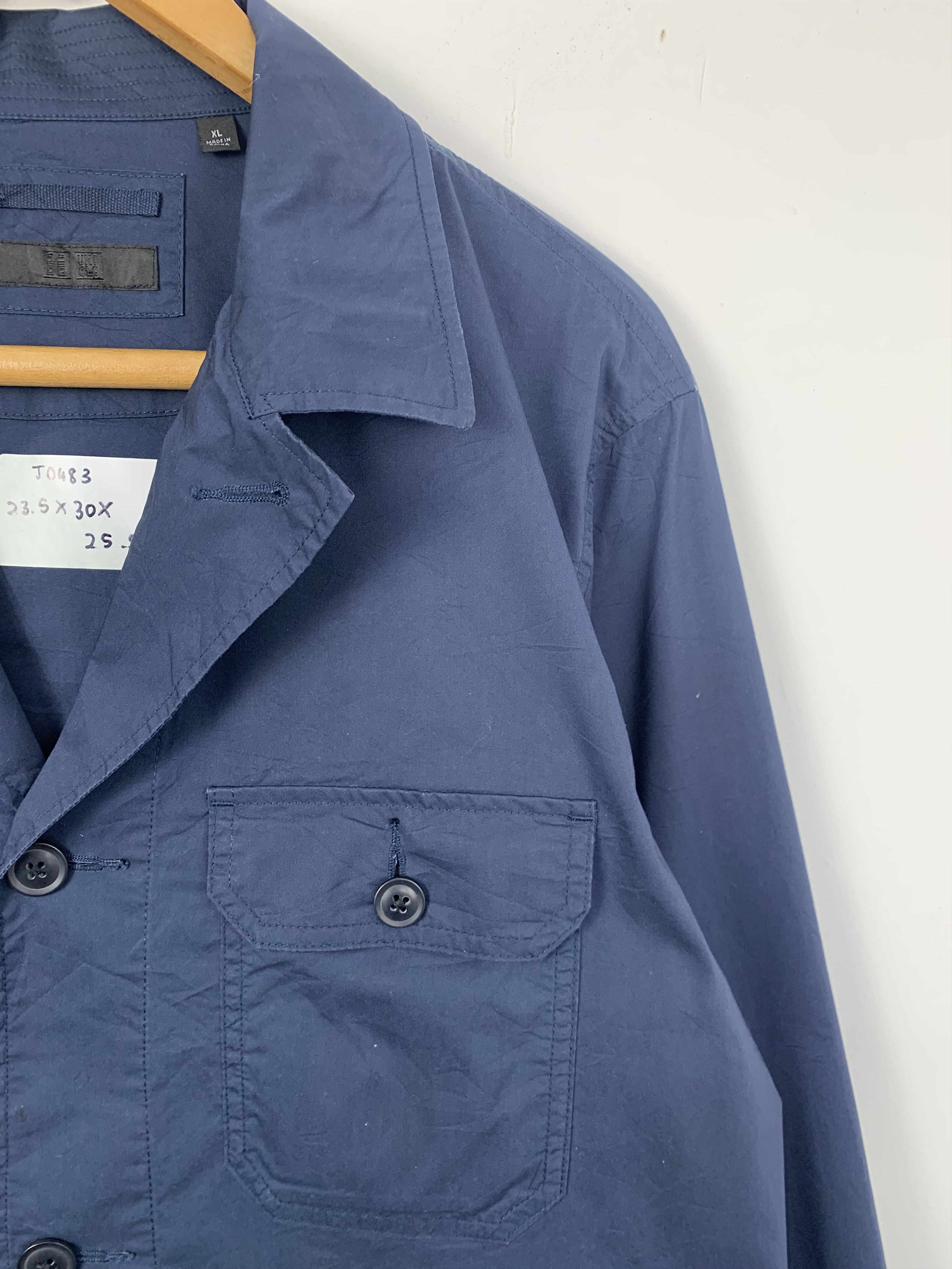 Uniqlo Vintage UNIQLO Multi Pocket Cotton Jacket J0483 Size US M / EU 48-50 / 2 - 4 Thumbnail