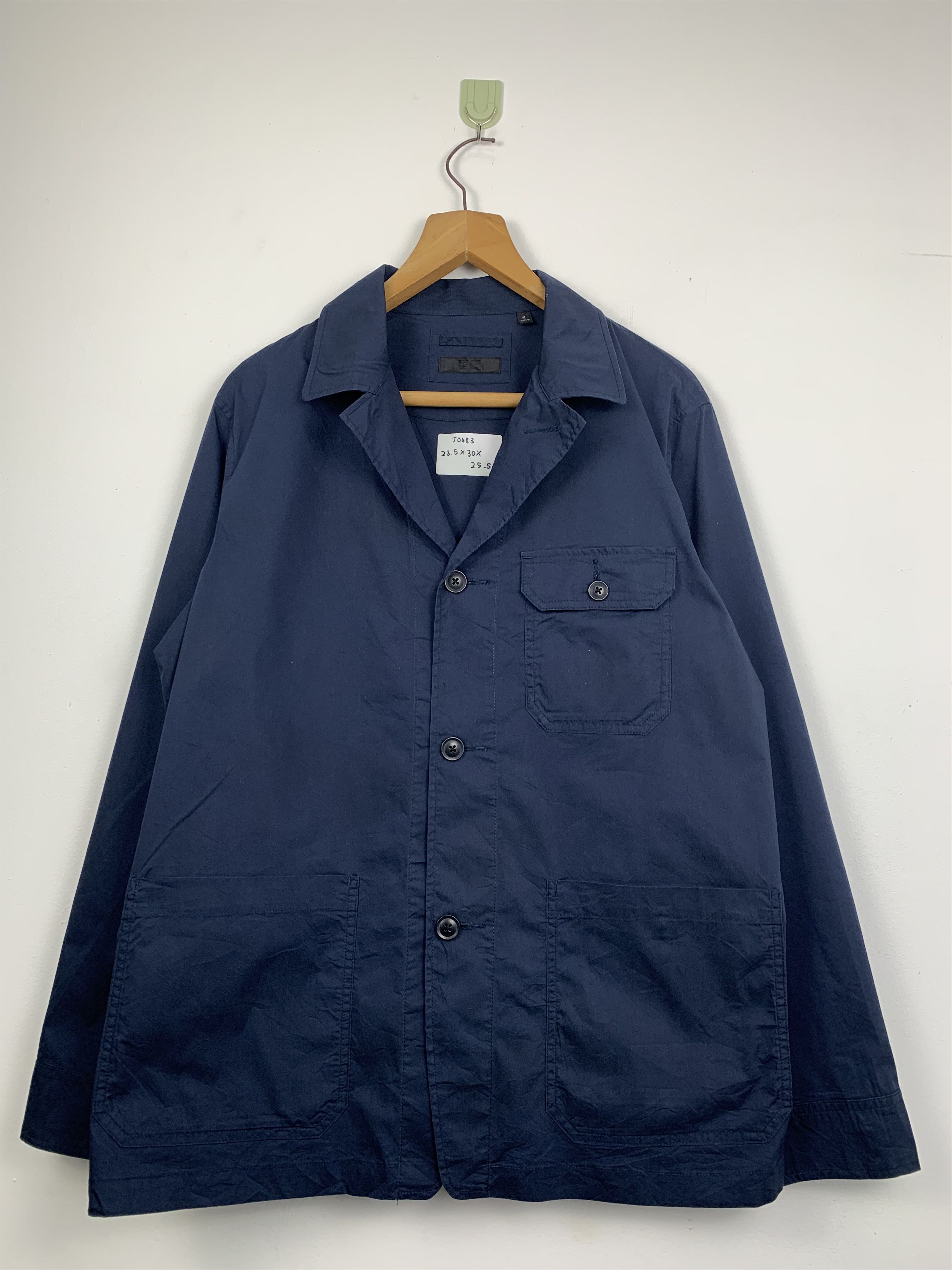 Vintage UNIQLO Multi Pocket Cotton Jacket J0483