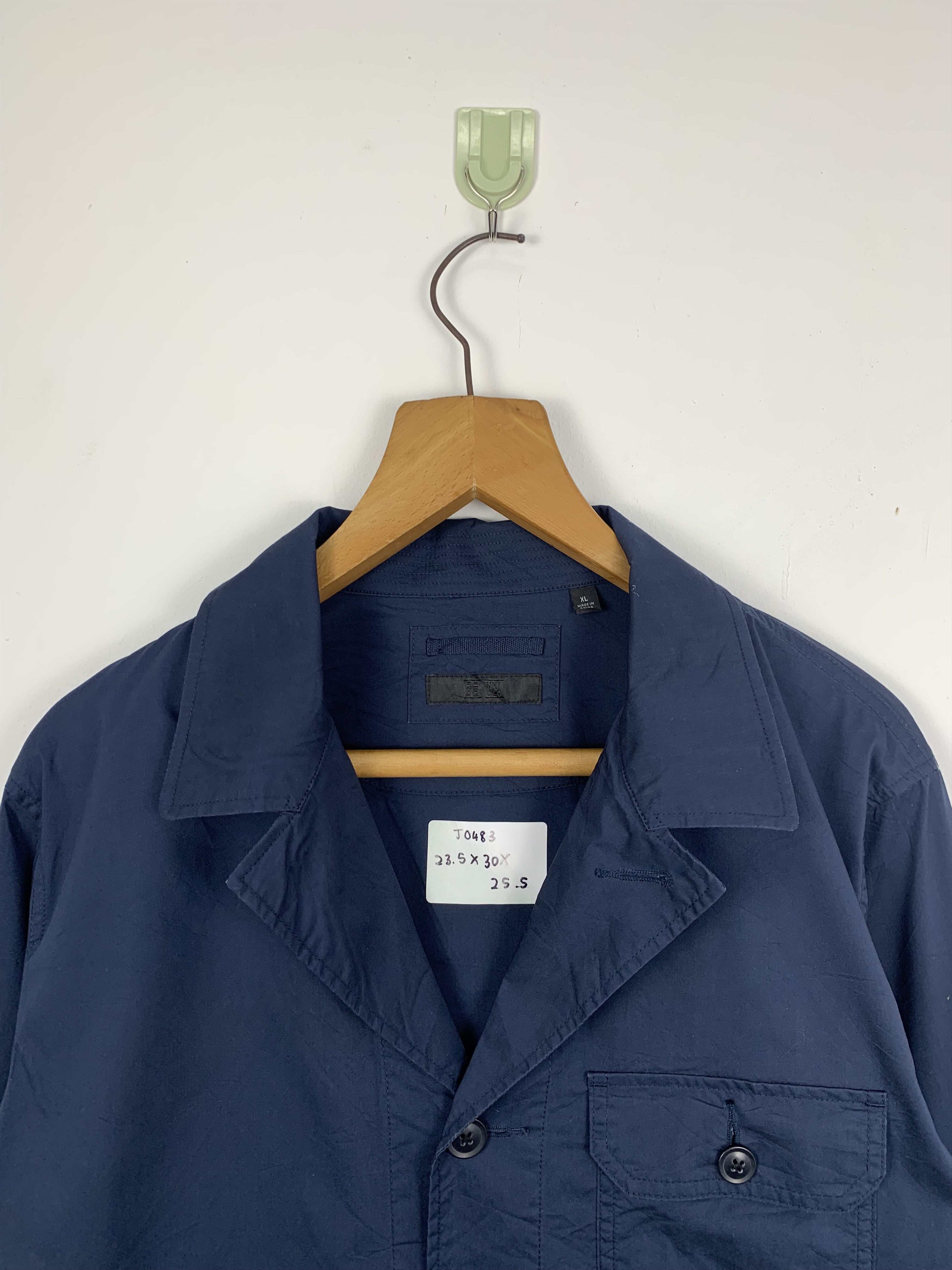 Uniqlo Vintage UNIQLO Multi Pocket Cotton Jacket J0483 Size US M / EU 48-50 / 2 - 2 Thumbnail