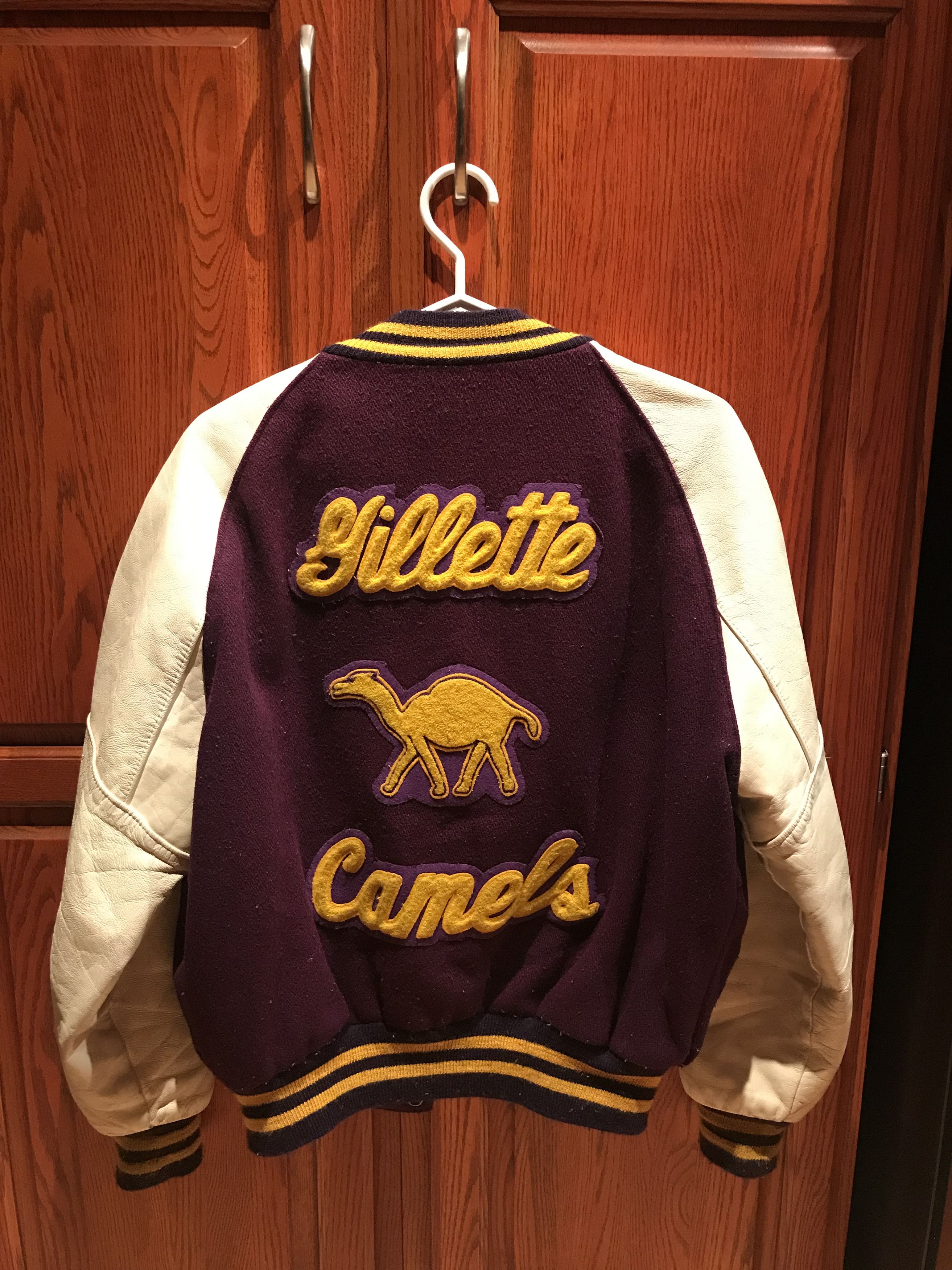 Vintage 1950/1960s "Gillete Camels" Varsity Jacket Size US L / EU 52-54 / 3 - 1 Thumbnail