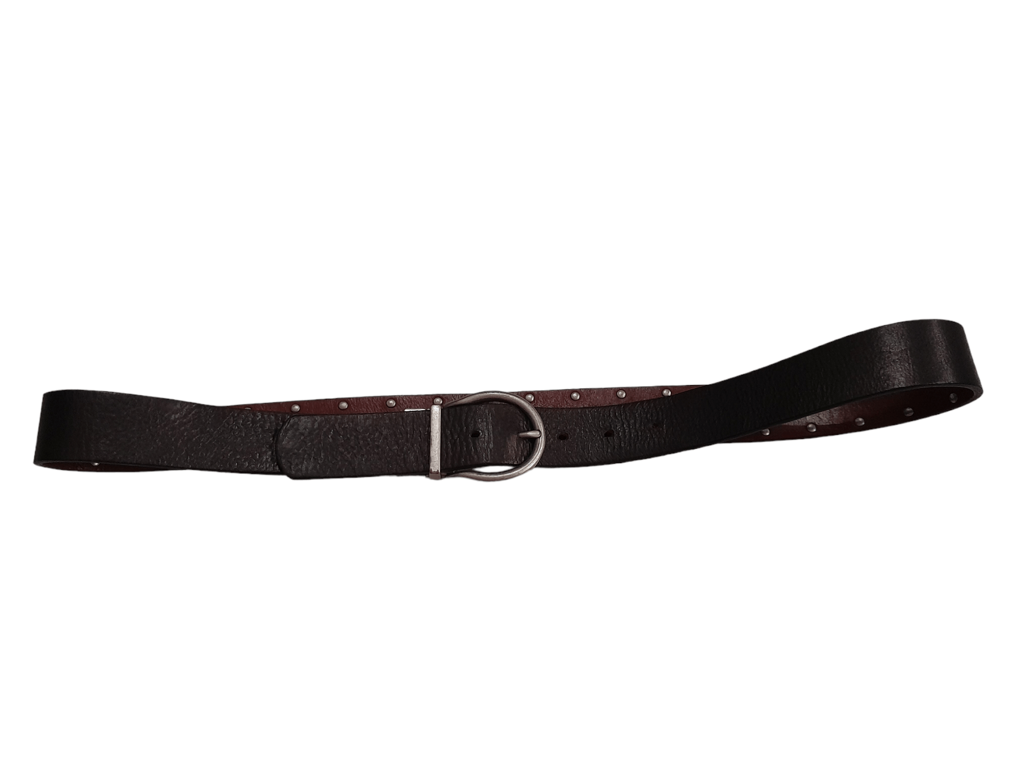 Designer × Japanese Brand Double Side Japan Designer Belt Studded (E863) Size ONE SIZE - 6 Thumbnail