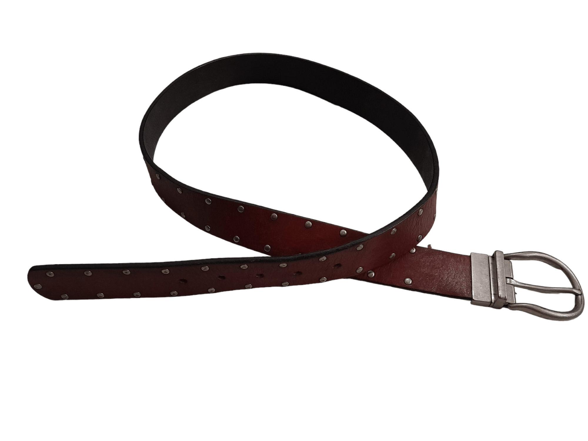 Designer × Japanese Brand Double Side Japan Designer Belt Studded (E863) Size ONE SIZE - 1 Thumbnail