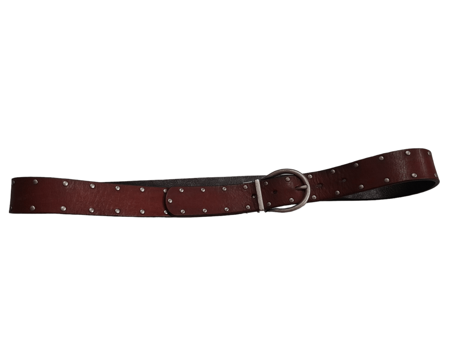 Designer × Japanese Brand Double Side Japan Designer Belt Studded (E863) Size ONE SIZE - 4 Thumbnail