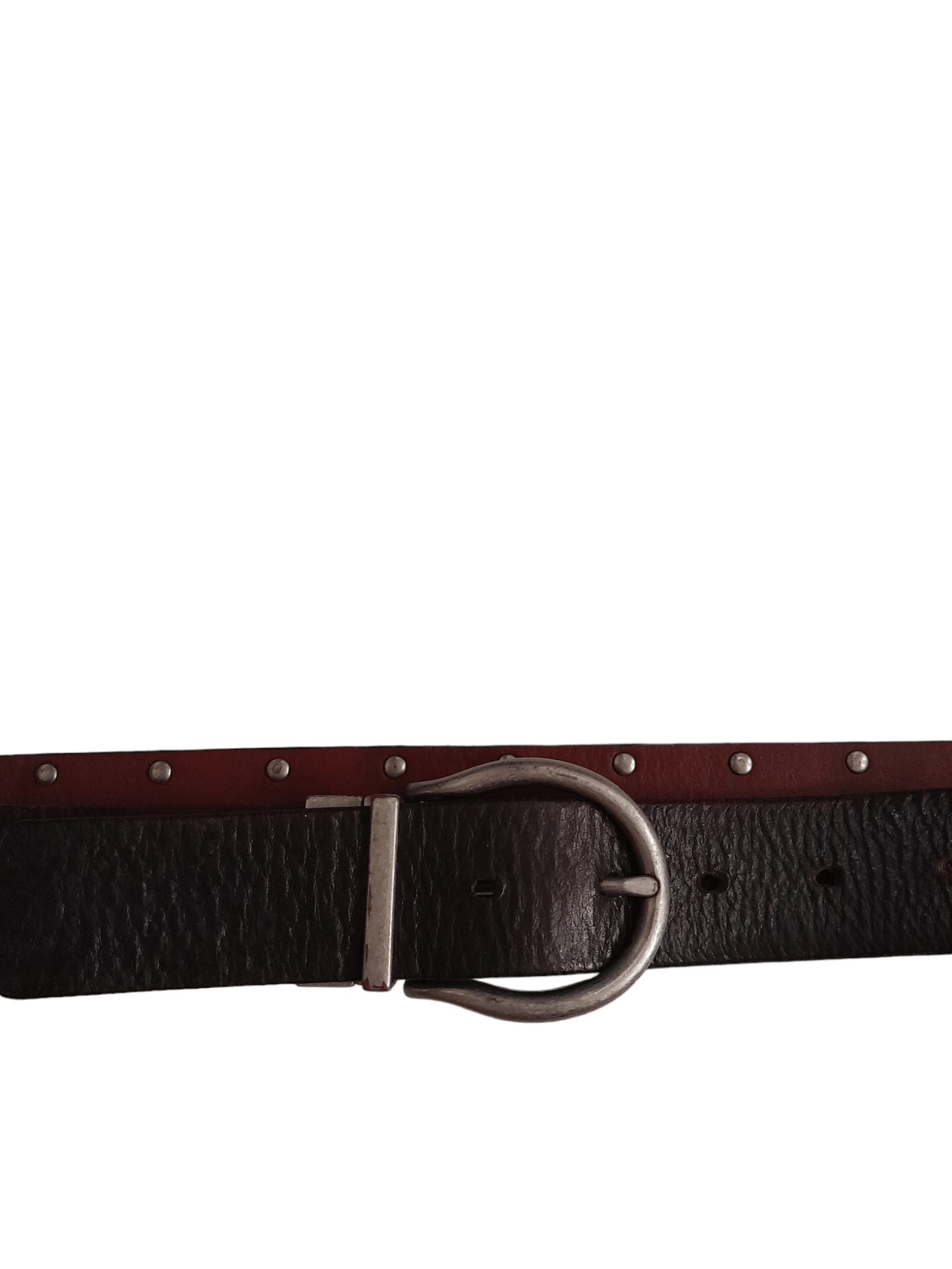 Designer × Japanese Brand Double Side Japan Designer Belt Studded (E863) Size ONE SIZE - 7 Thumbnail