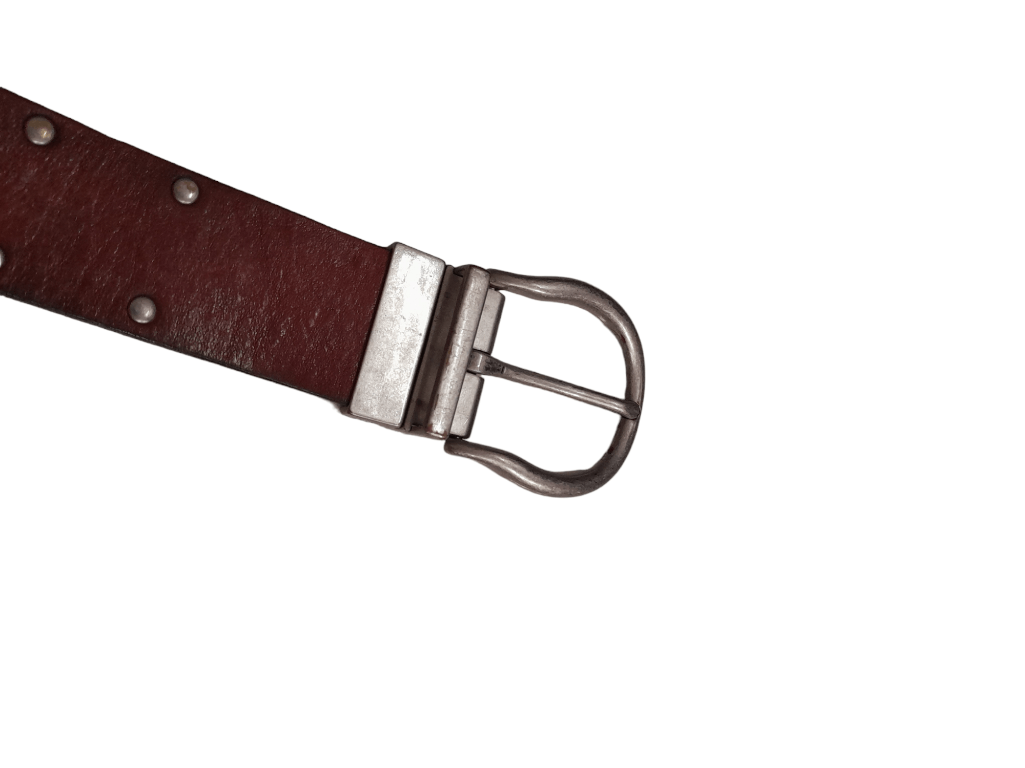 Designer × Japanese Brand Double Side Japan Designer Belt Studded (E863) Size ONE SIZE - 2 Thumbnail
