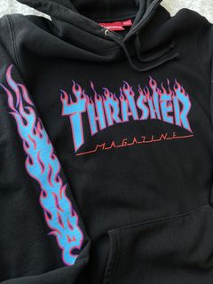 Supreme Thrasher Hooded Sweatshirt Royal - NY Tent Sale